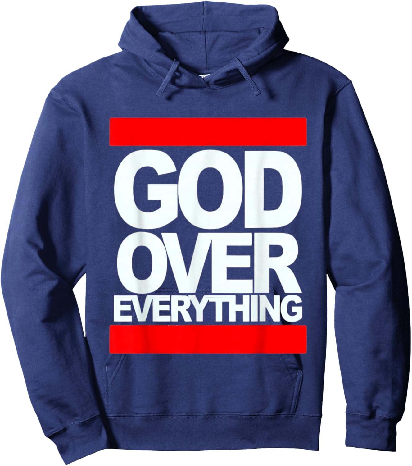 God Over Everything Hoodie - Hoodie | Navy