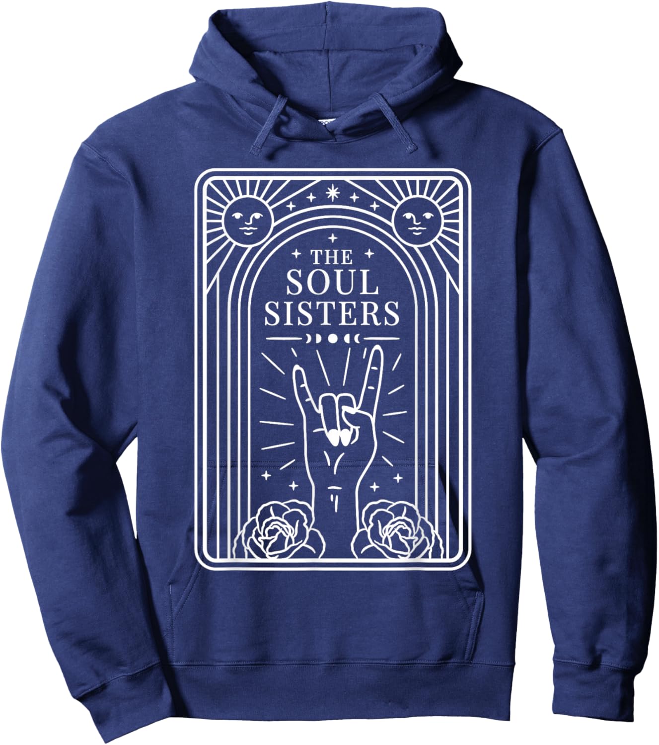 The Soul Sisters Tarot Card Hoodie - Hoodie | Navy