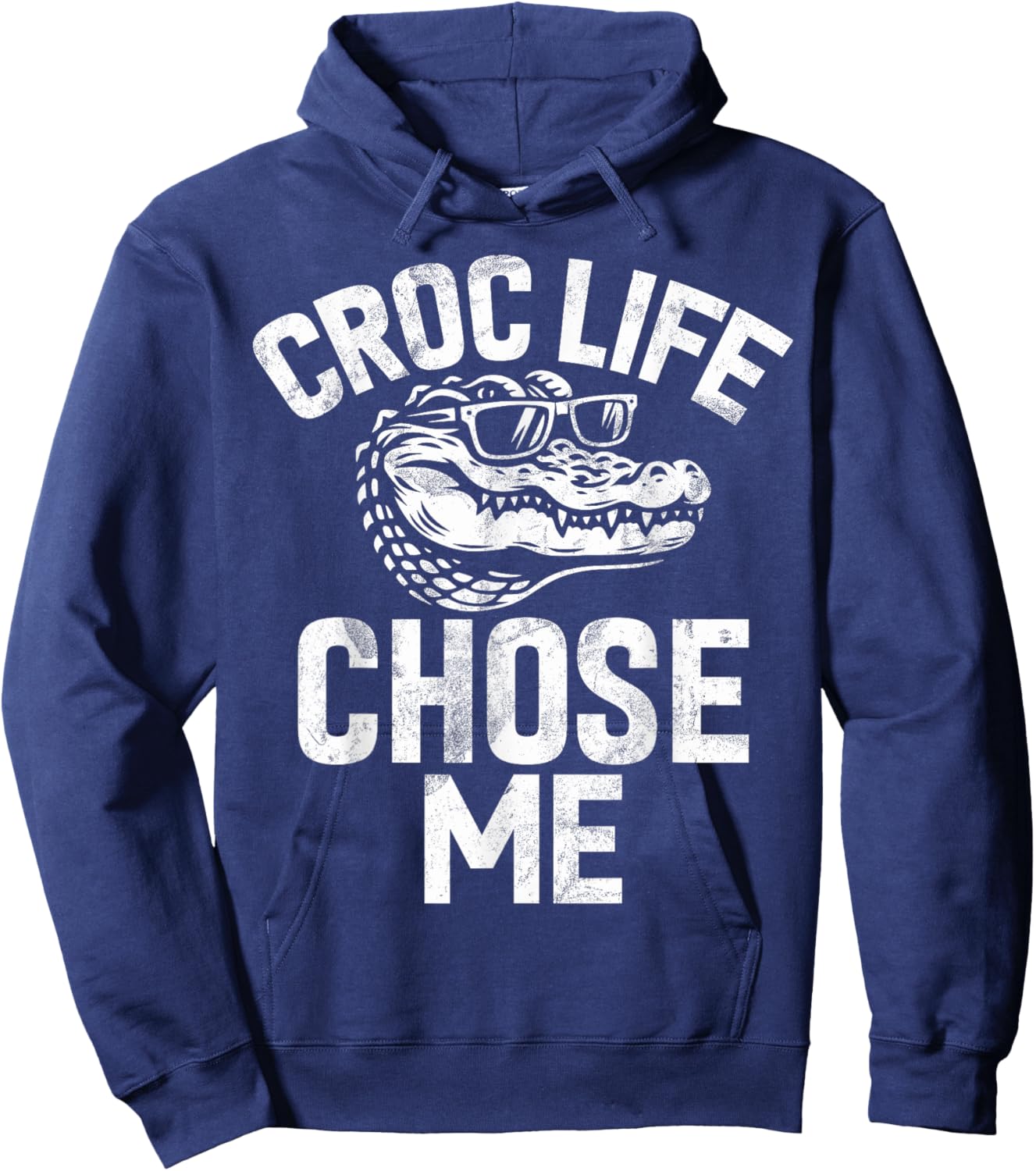 Croc Life Chose Me Crocodile Hoodie - Hoodie | Navy