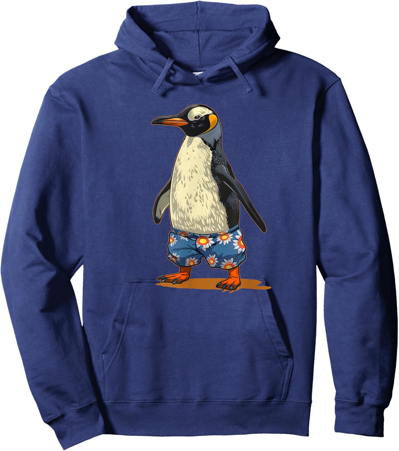 Cool Summer emperor Penguin for Boys and Girls Hoodie - Hoodie | Navy