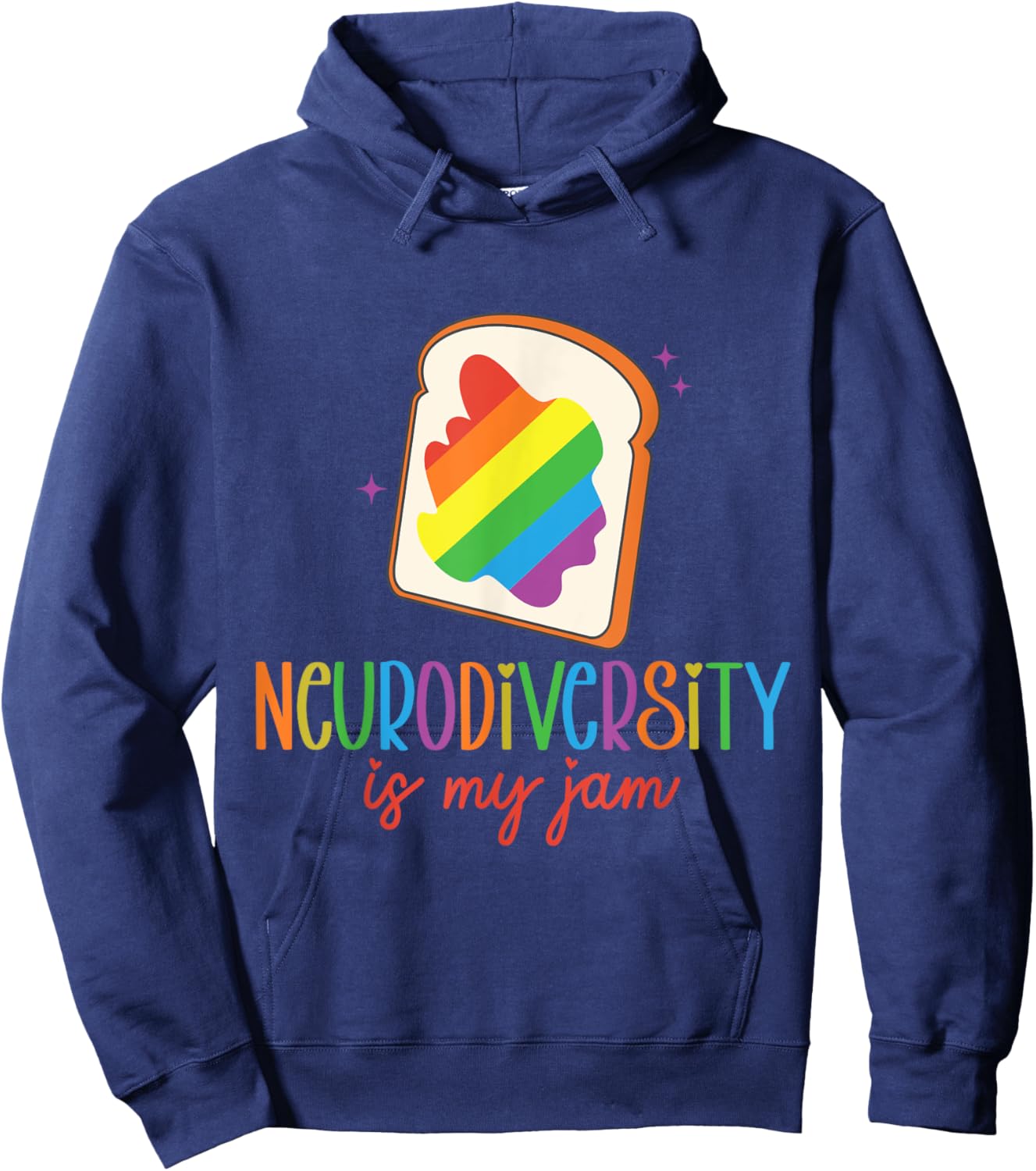 Neurodiversity Is My Jam Autism Awareness Hoodie - Hoodie | Navy