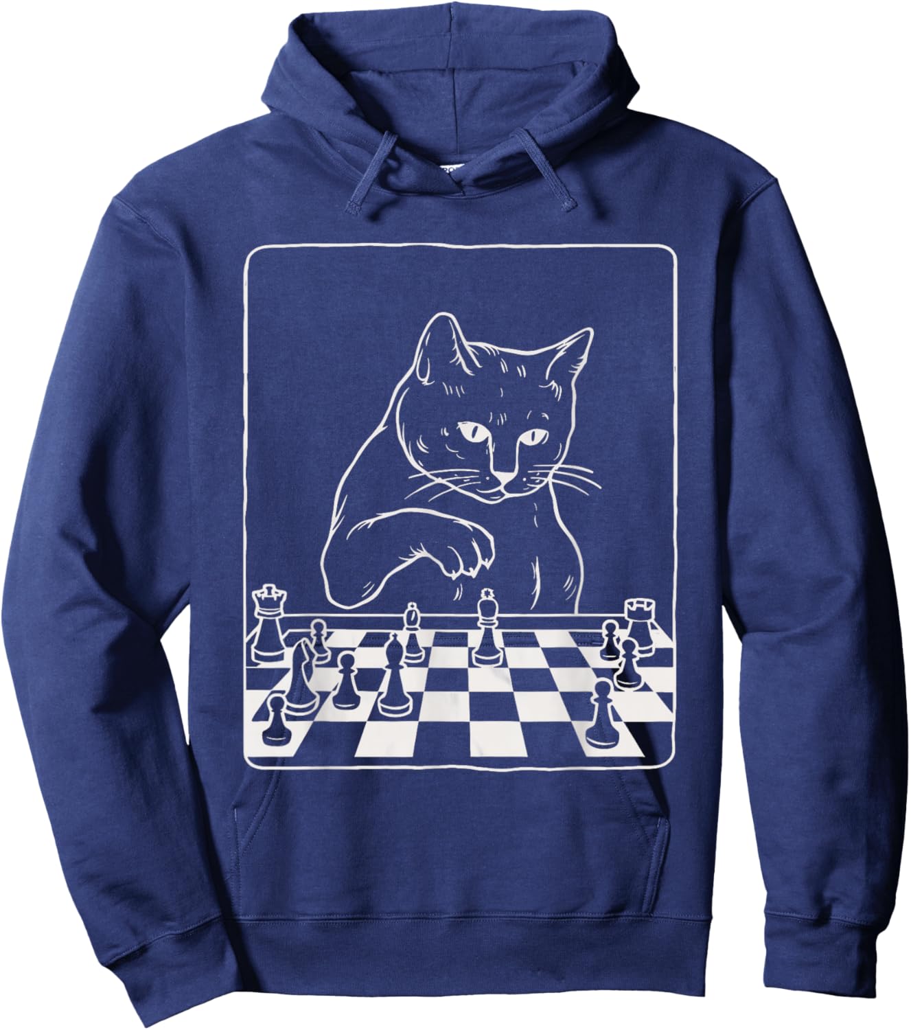 T-Shirt Hoodie - Hoodie | Navy