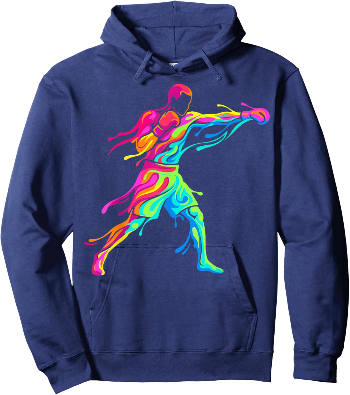 Men's Boxer Player Boxing Hoodie - Hoodie | Navy