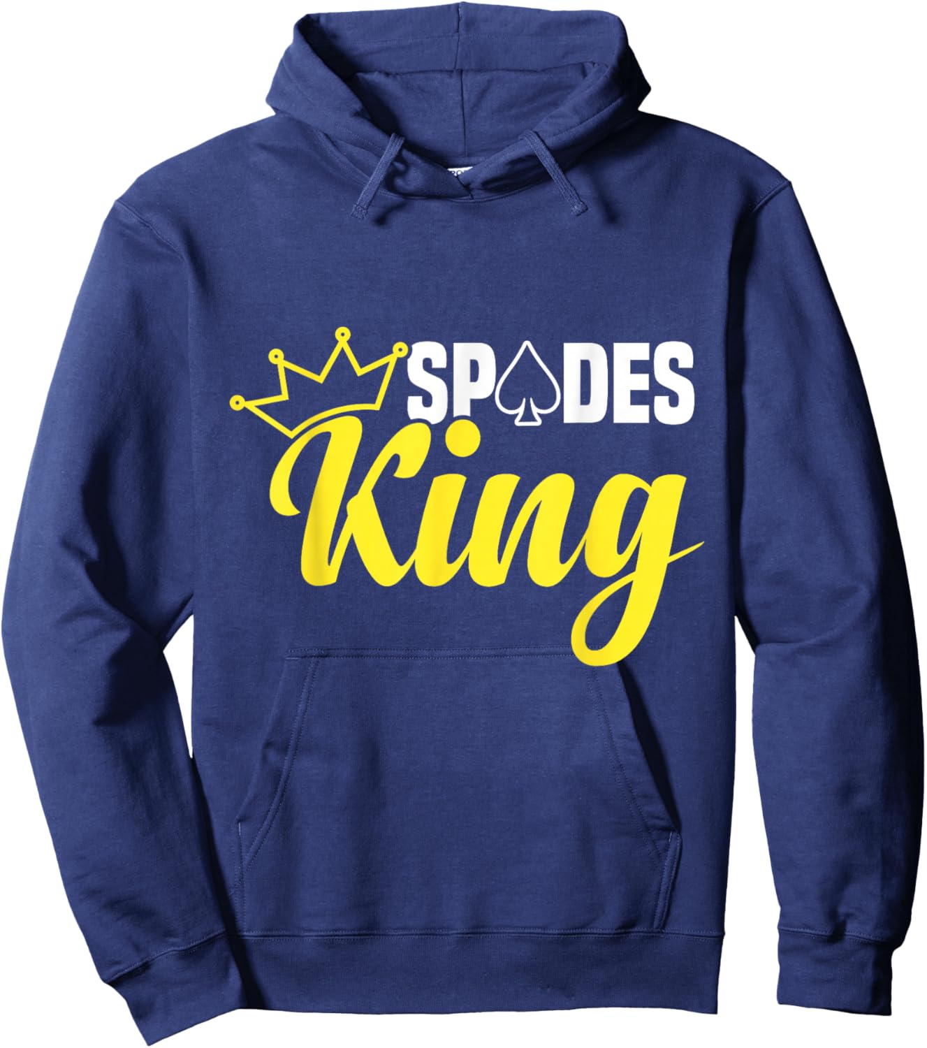 Spades Card Game | Playing Cards Hoodie - Hoodie | Navy