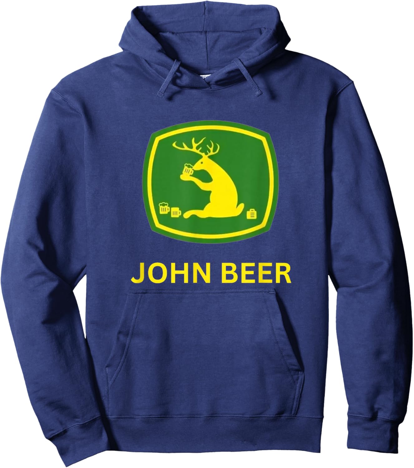John Beer - Funny Hoodie - Hoodie | Navy
