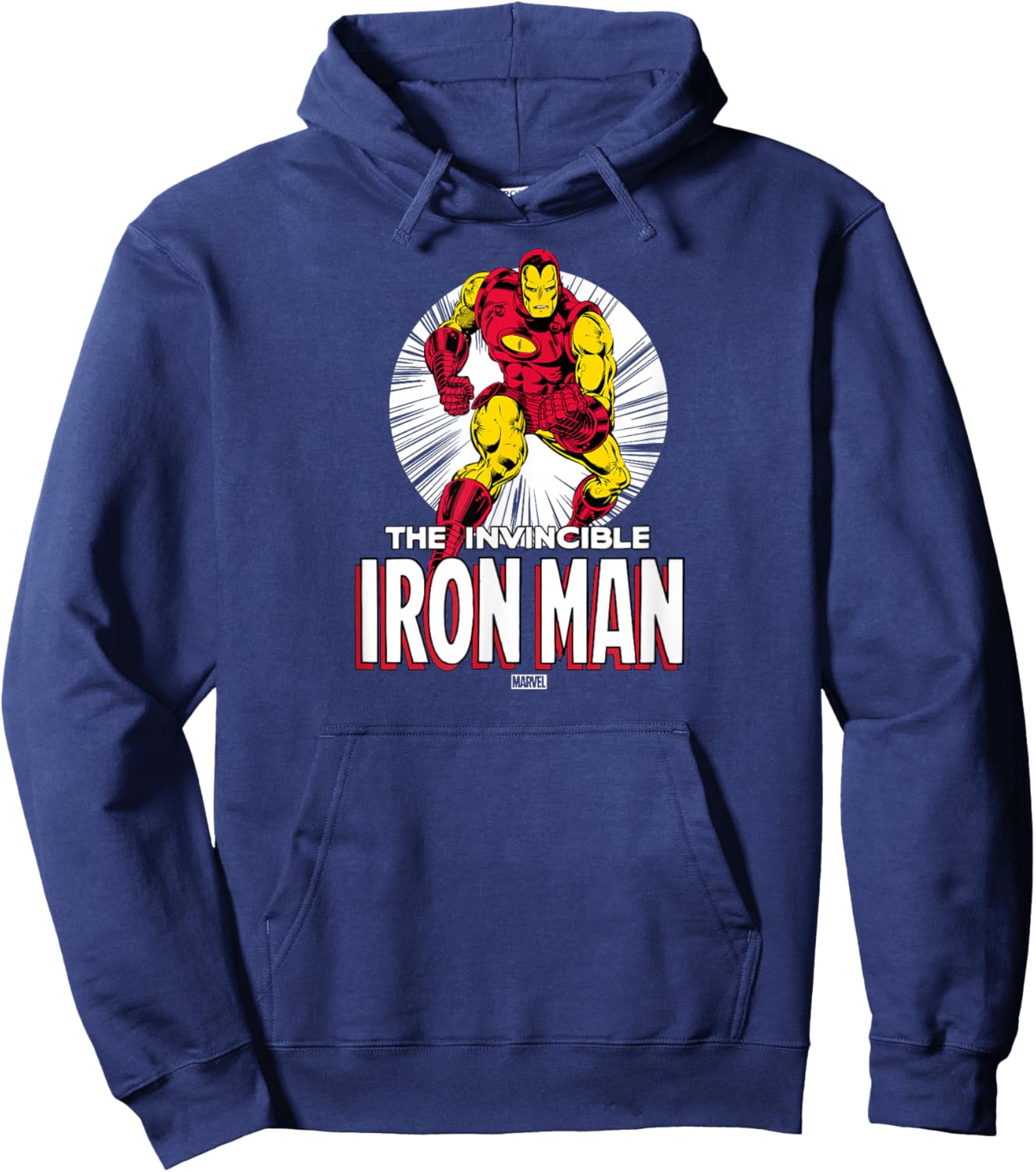Iron Man - Iron Man Hoodie - Hoodie | Navy