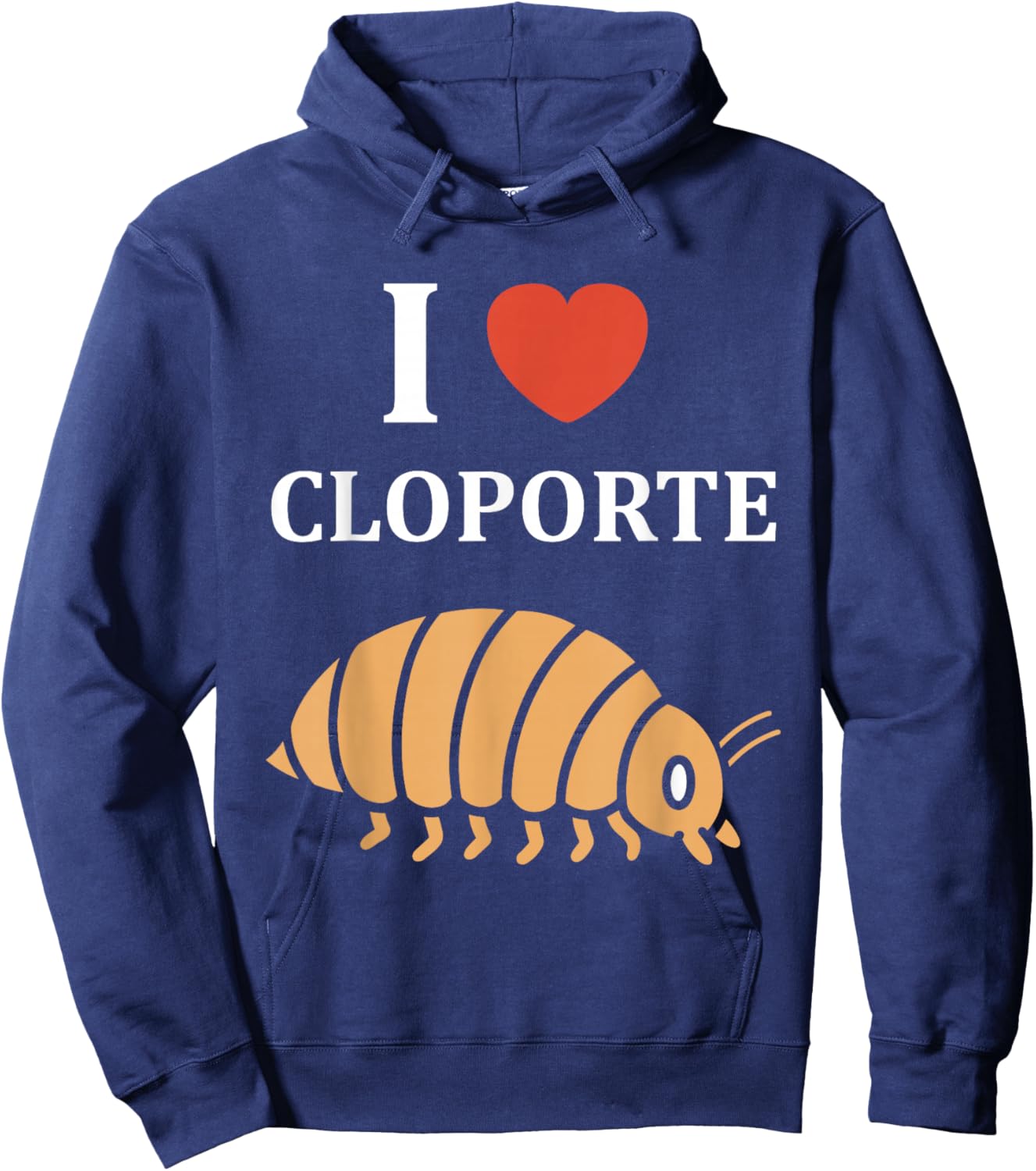 Humour Woodlice Insect Cute i Love Woodlice Hoodie - Hoodie | Navy
