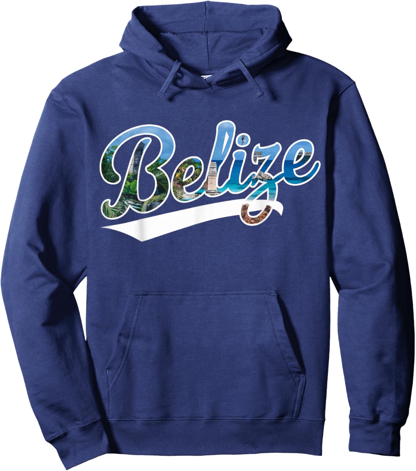 Belize Vacation Travel Outfit Belize Hoodie - Hoodie | Navy