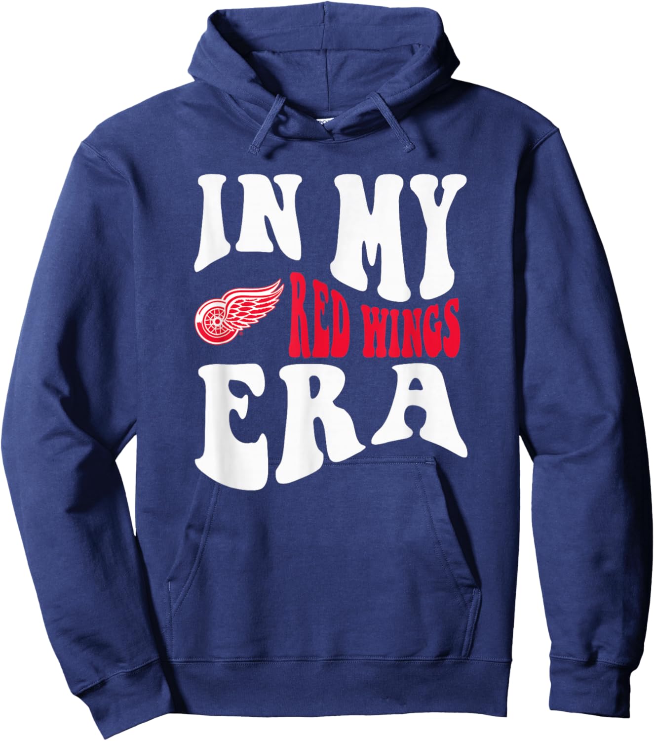 Detroit Red Wings Era Officially Licensed Hoodie - Hoodie | Navy
