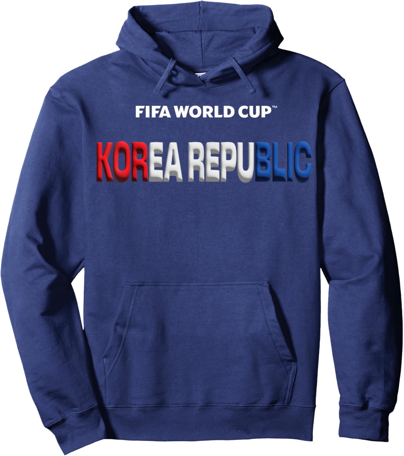 FIFA World CUP26 South Korea Bubble Color Hoodie - Hoodie | Navy