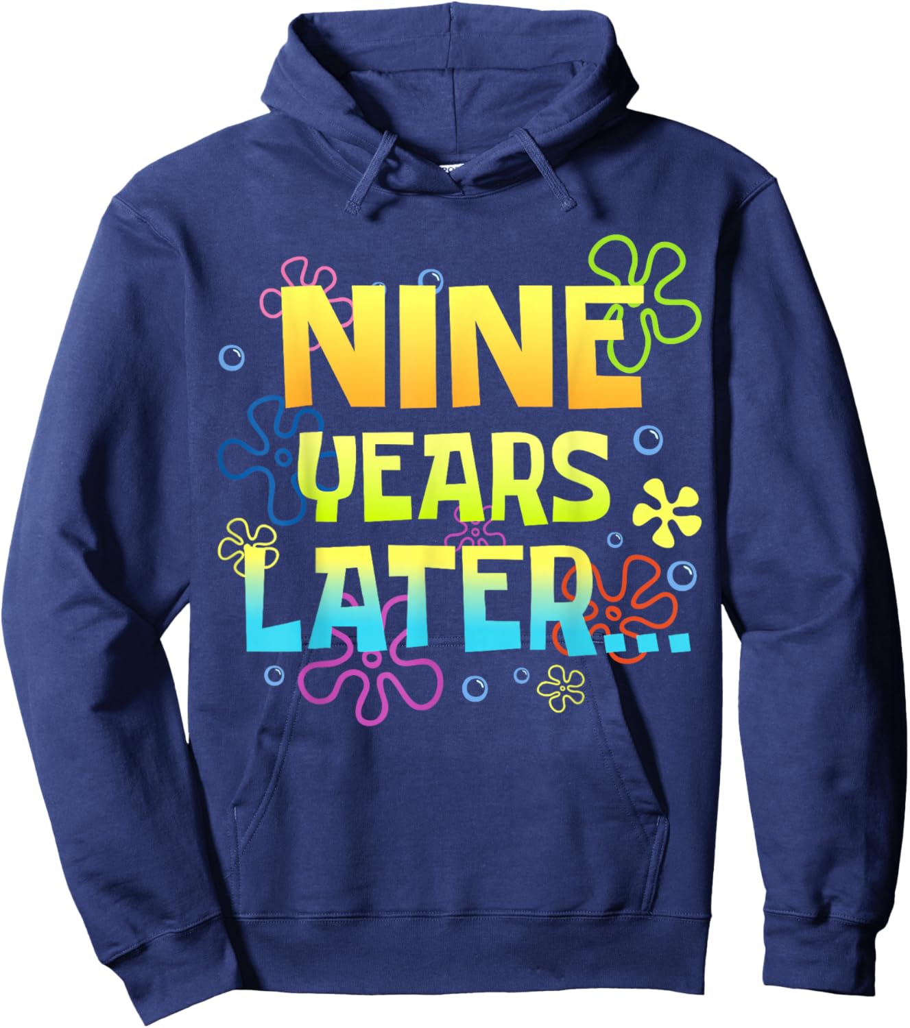 9th Birthday Kids Hoodie - Hoodie | Navy