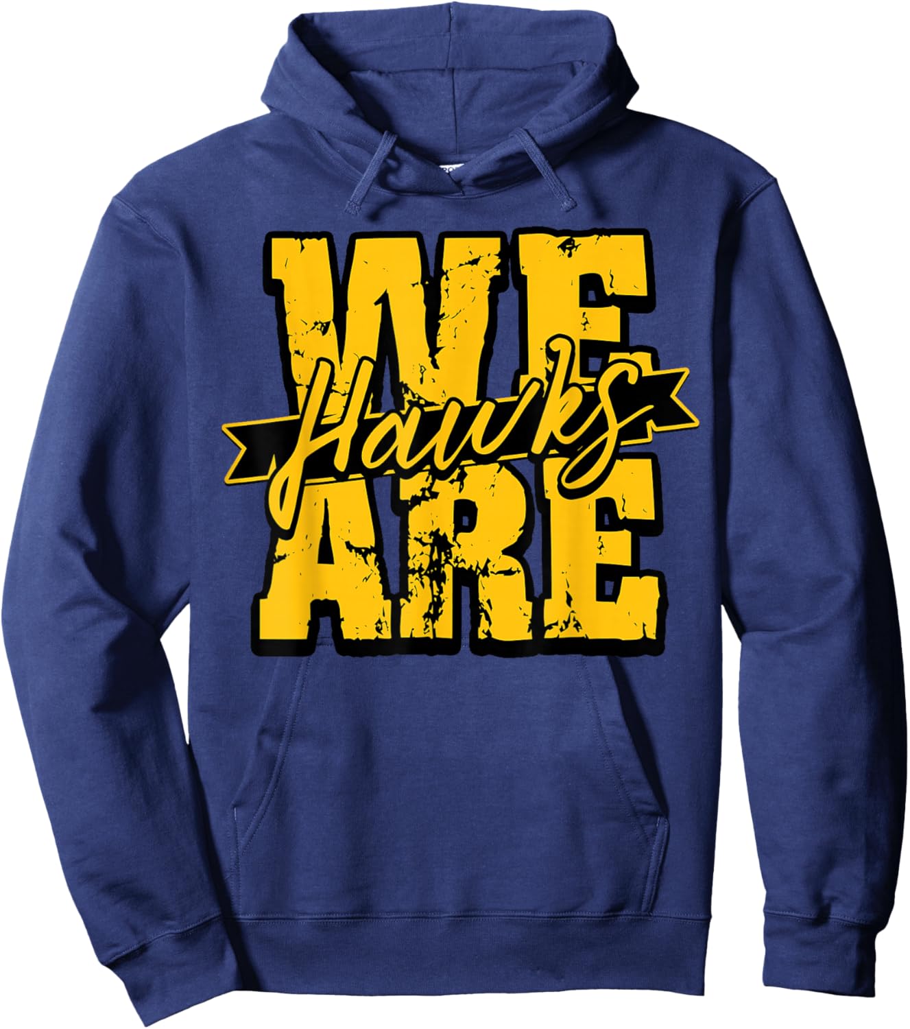 We are Hawks Back to School Spirit GY Hoodie - Hoodie | Navy