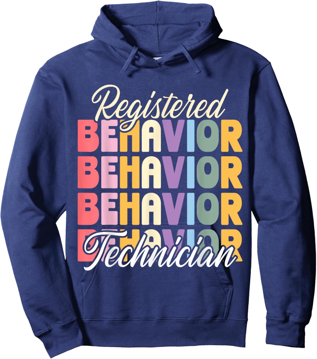 Registered Behavior Technician Hoodie - Hoodie | Navy