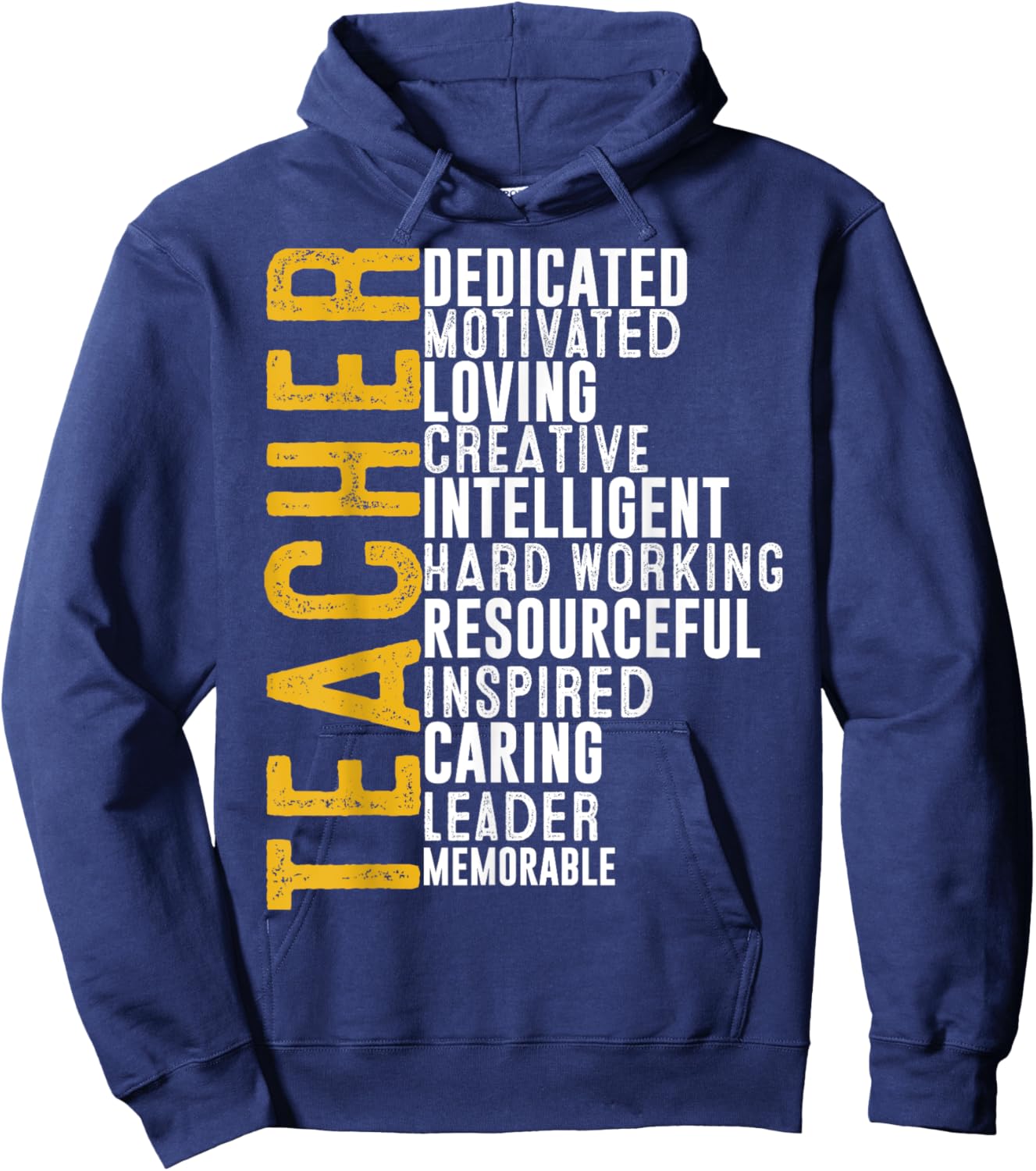 Teacher Men Women Funny School Teachers Hoodie - Hoodie | Navy