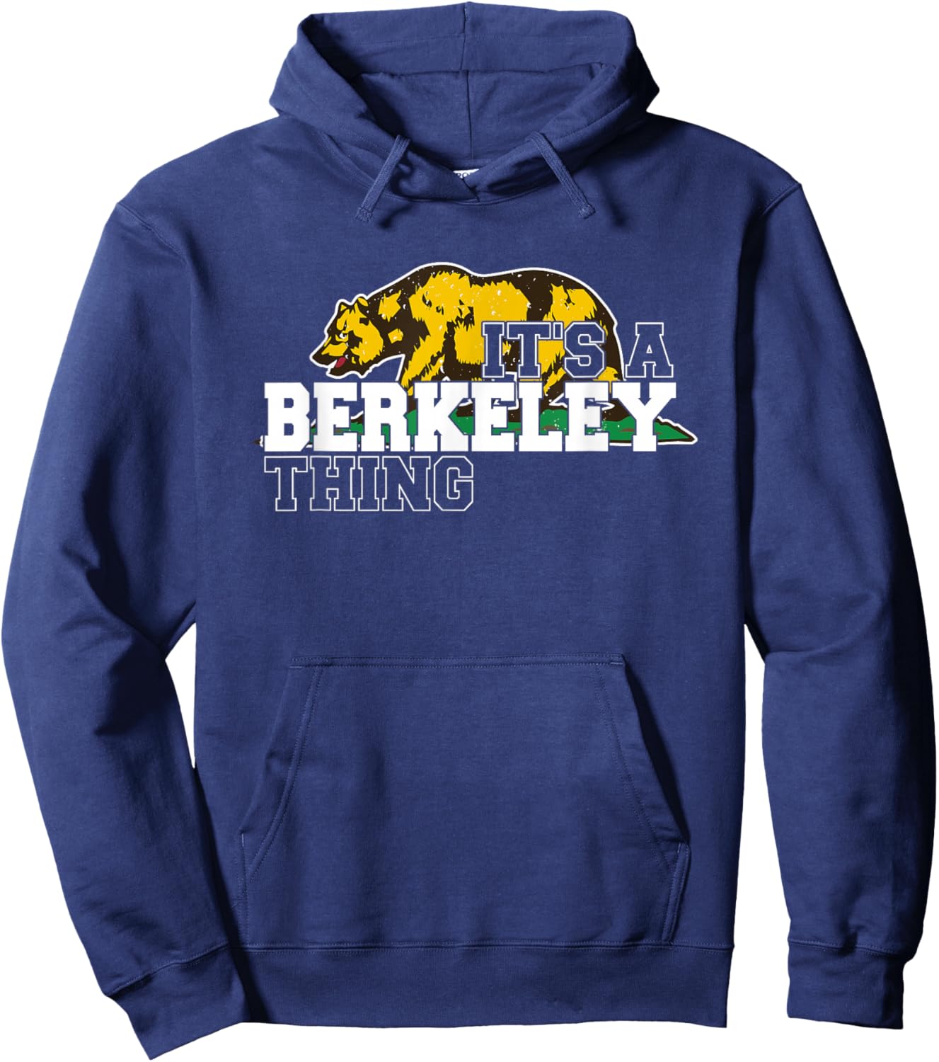 Berkeley California CA Hoodie - Hoodie | Navy