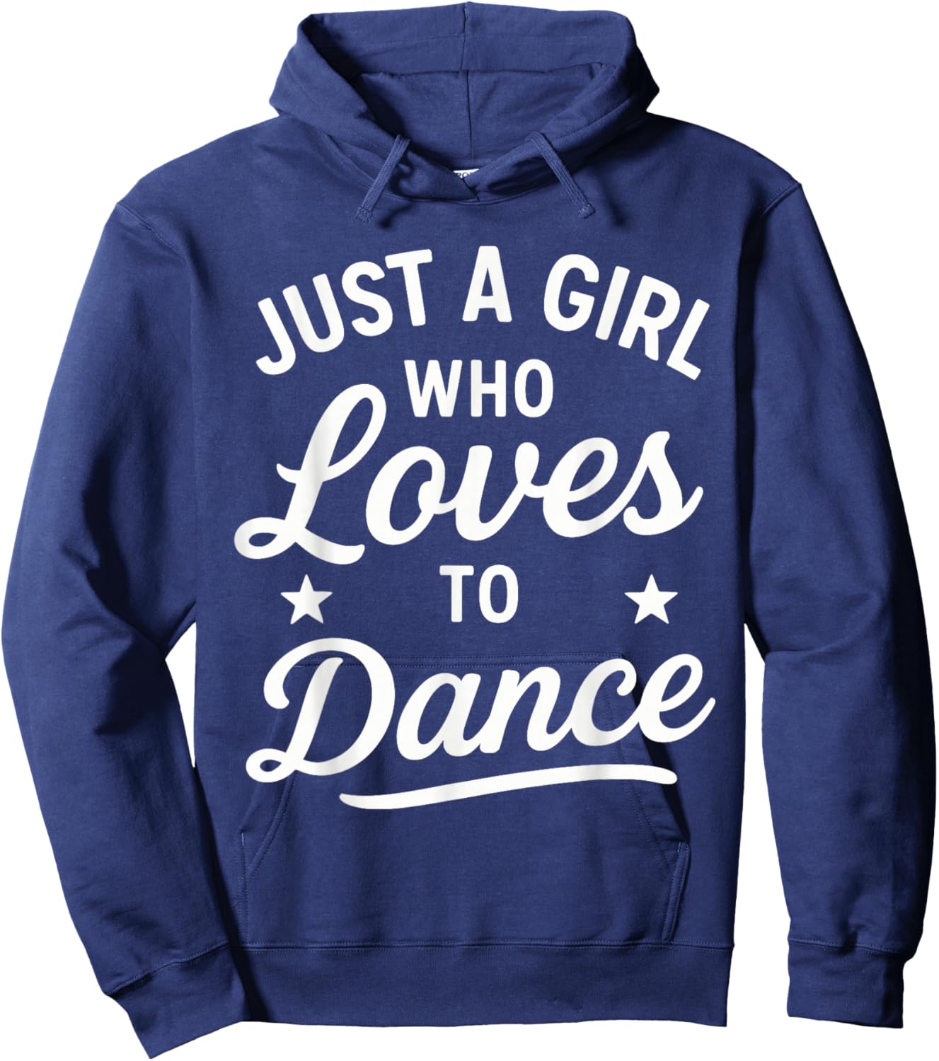 Retro Dance Just A Girl Who Loves to Dance Hoodie - Hoodie | Navy