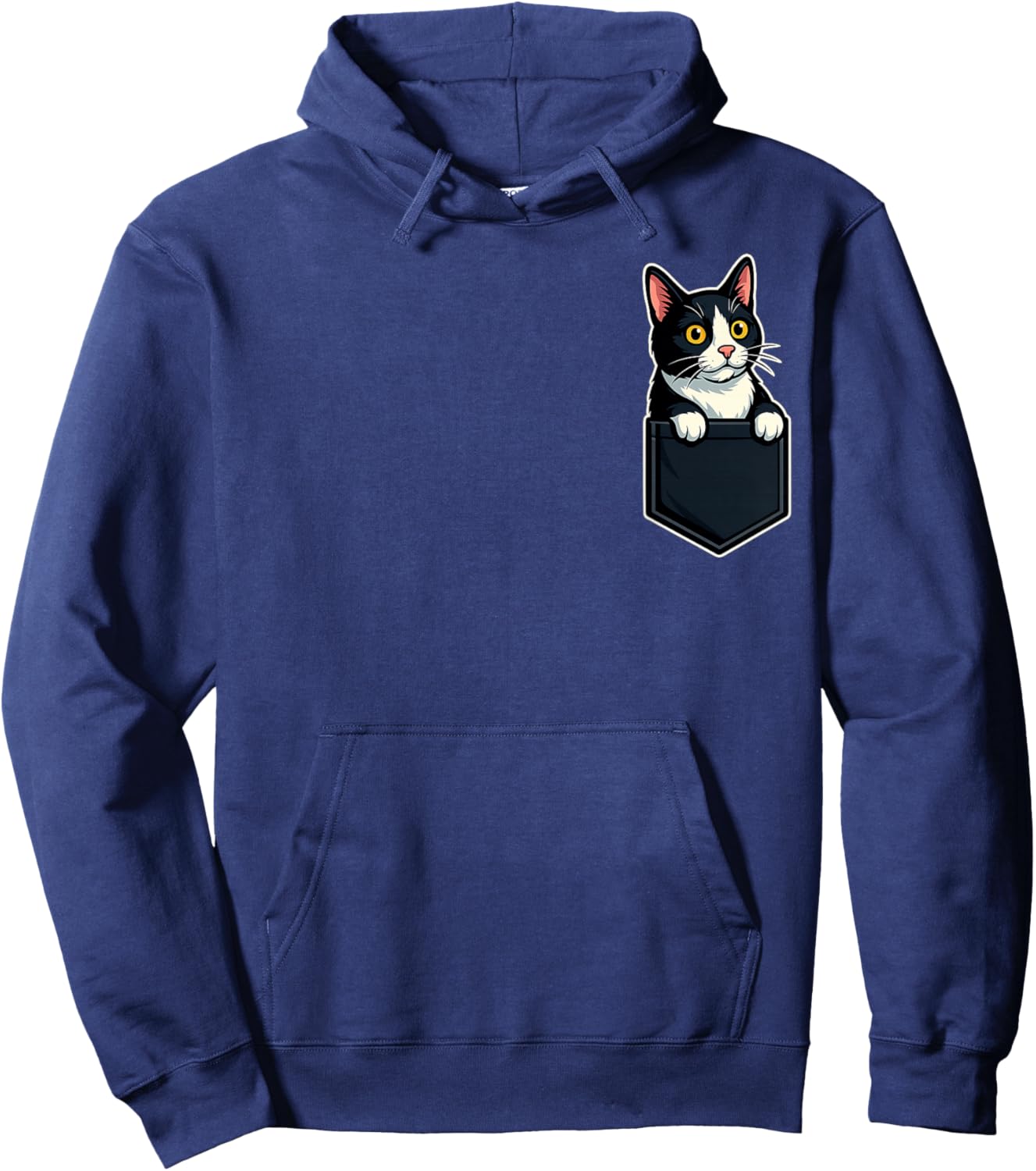 Tuxedo Cat Cat Lady Cat Mom Tuxedo Cat Hoodie - Hoodie | Navy