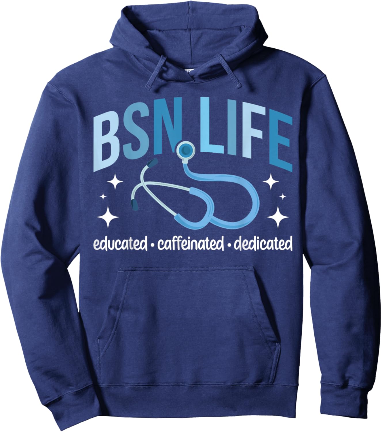 BSN Life BSN Graduation BSN Graduate BSN Grad Hoodie - Hoodie | Navy