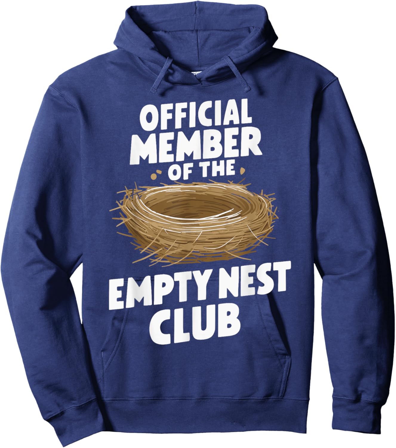 Official Member Of The Empty Nest Club Hoodie - Hoodie | Navy