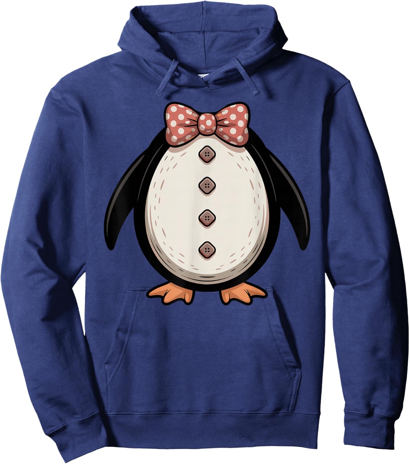Halloween Cute Penguin Easy Costume Hoodie - Hoodie | Navy