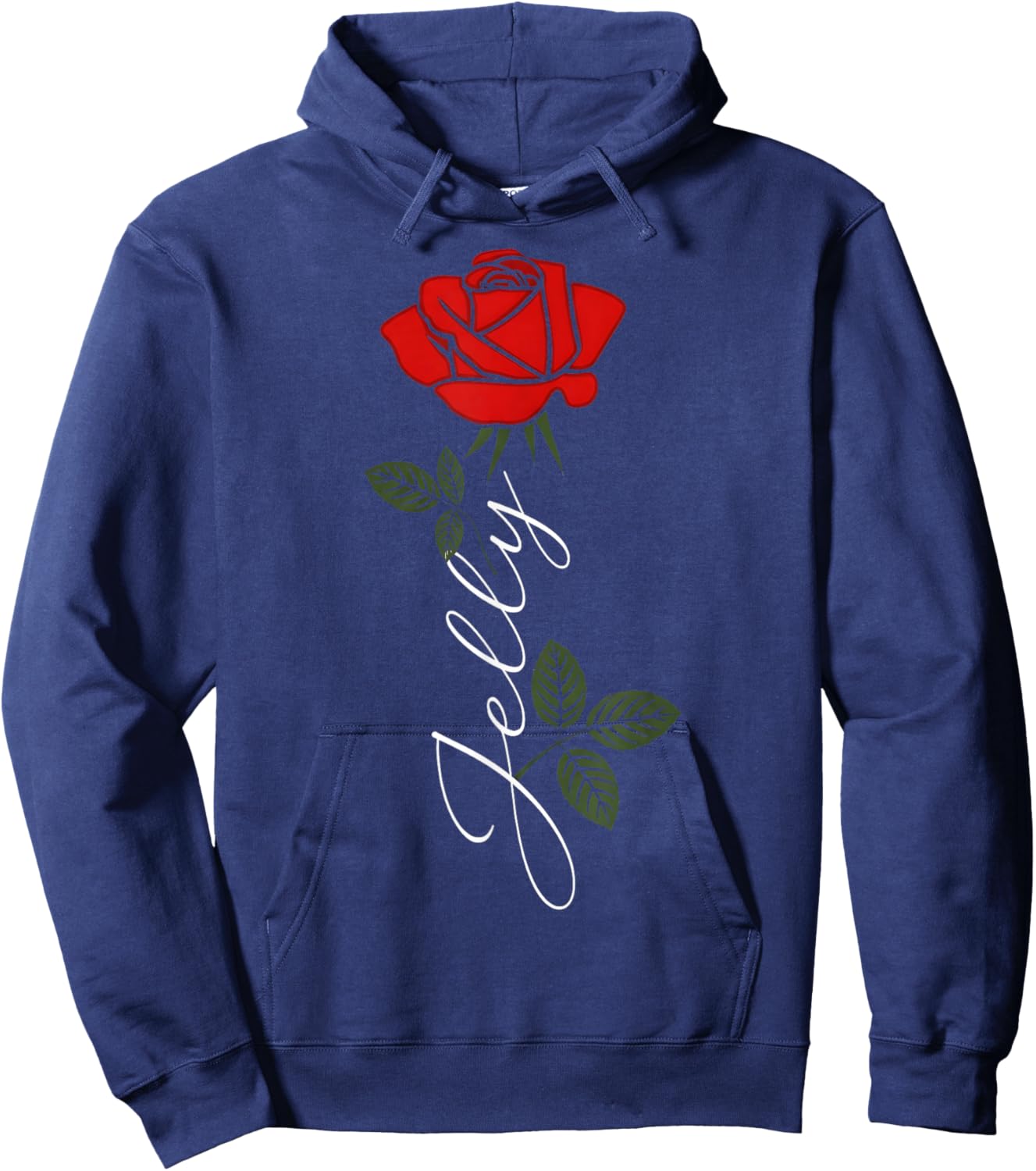 Vintage Jelly Retro Women Hoodie - Hoodie | Navy
