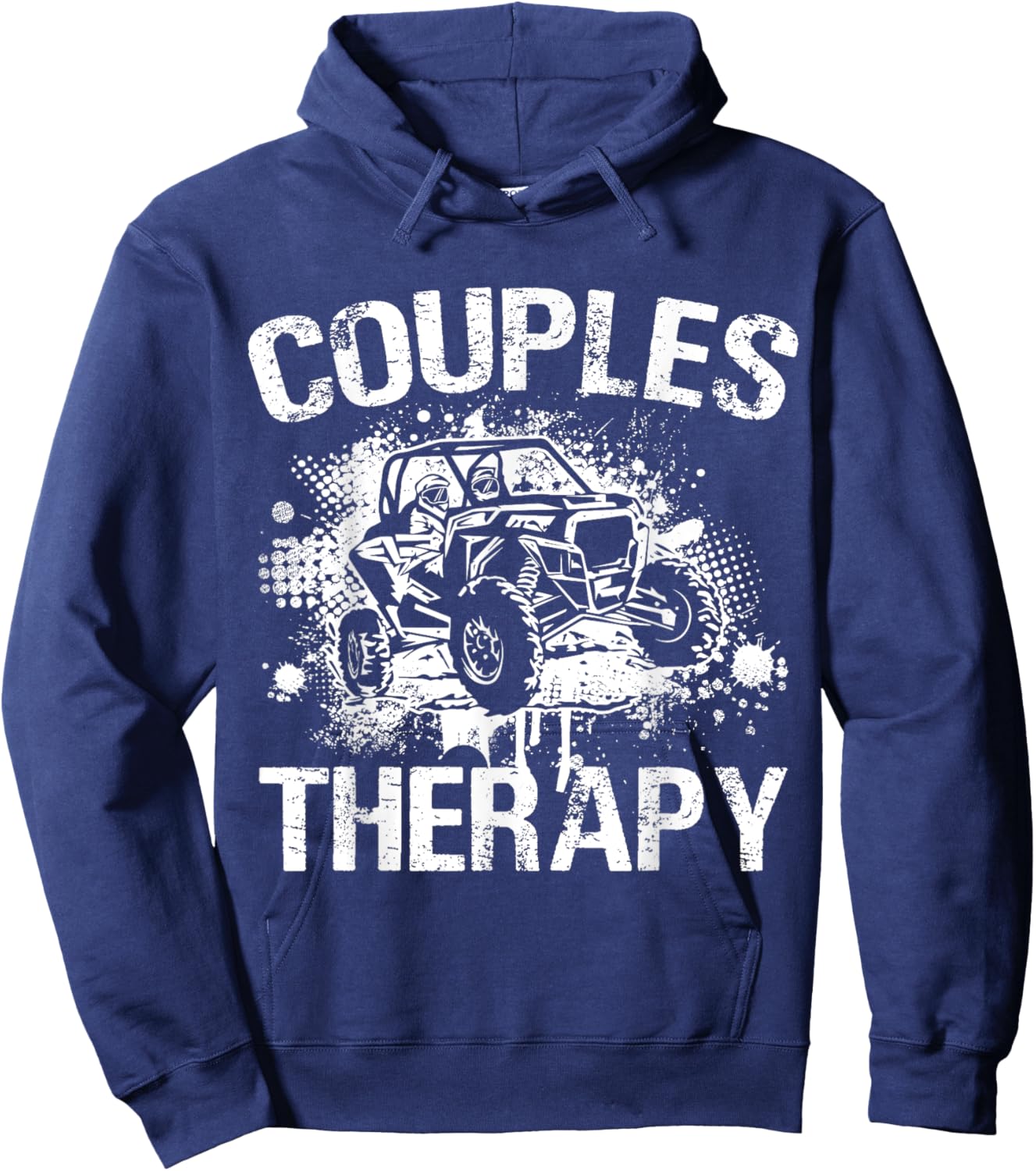 SXS UTV Couples Therapy Hoodie - Hoodie | Navy