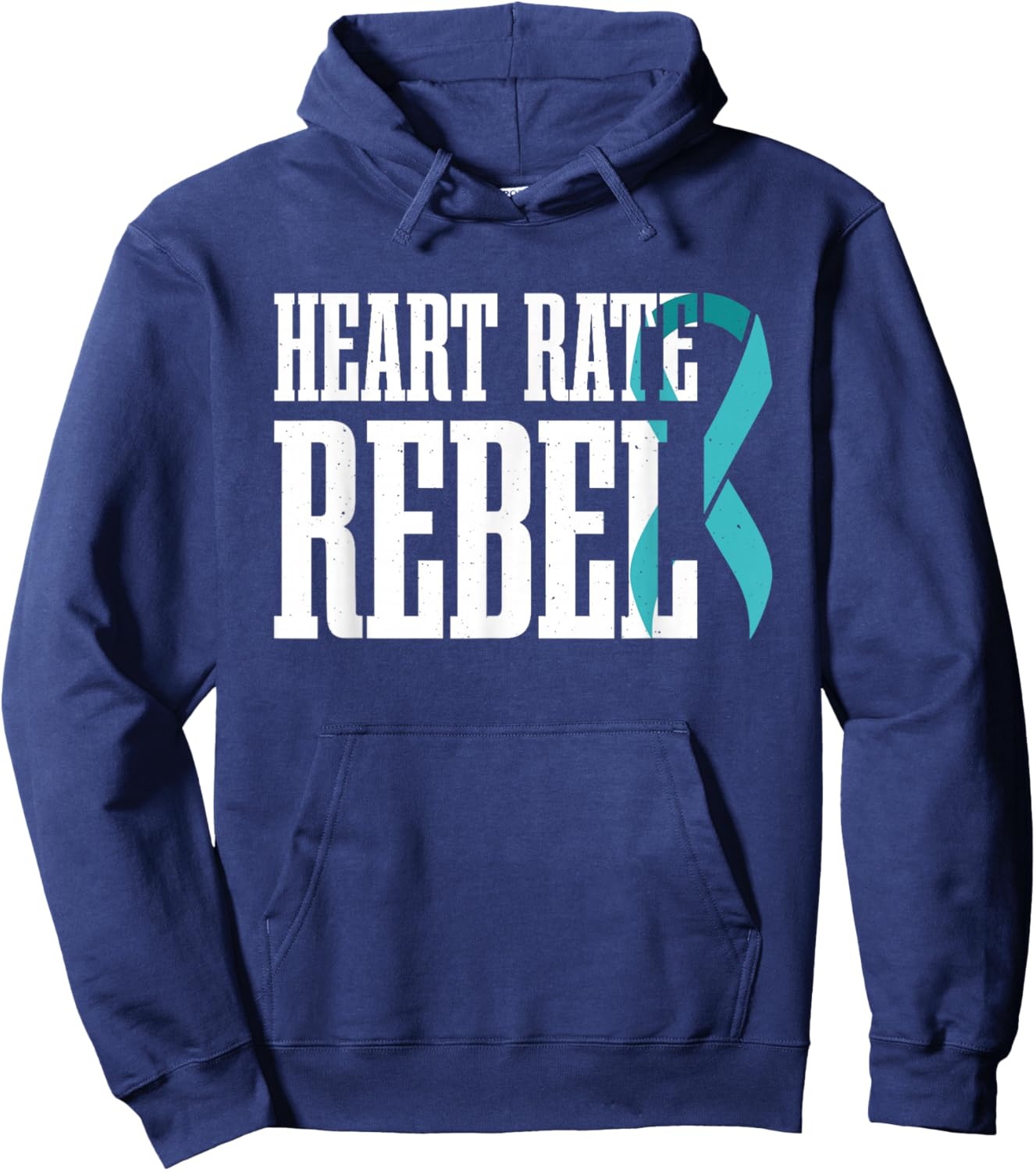 POTS Syndrome Postural Tachycardia Syndrome Hoodie - Hoodie | Navy