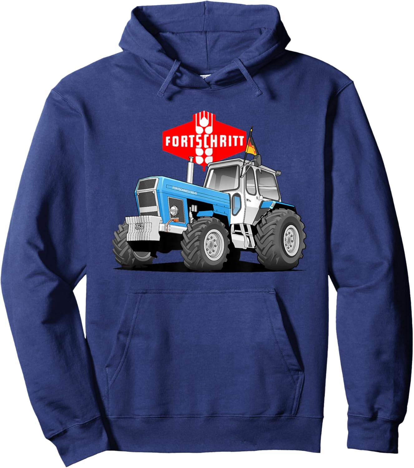 IFA Progress ZT 303 Tractor DDR Hoodie - Hoodie | Navy