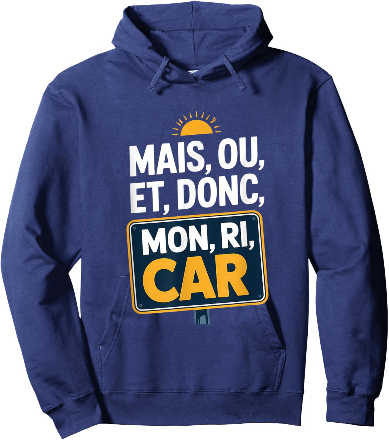 Funny Ricard Mon Ri Car Aperitif Hoodie - Hoodie | Navy