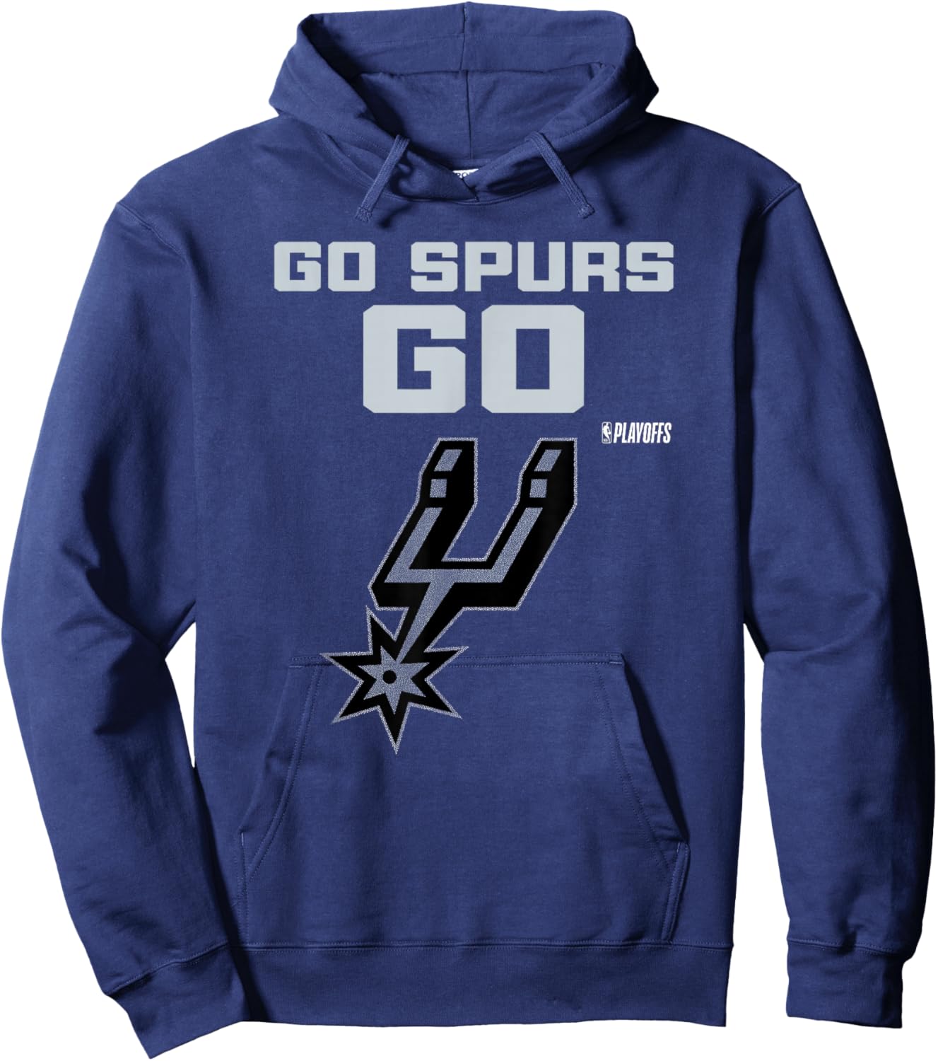 NBA 2026 Playoffs Mantra Spurs Bilboard Hoodie - Hoodie | Navy