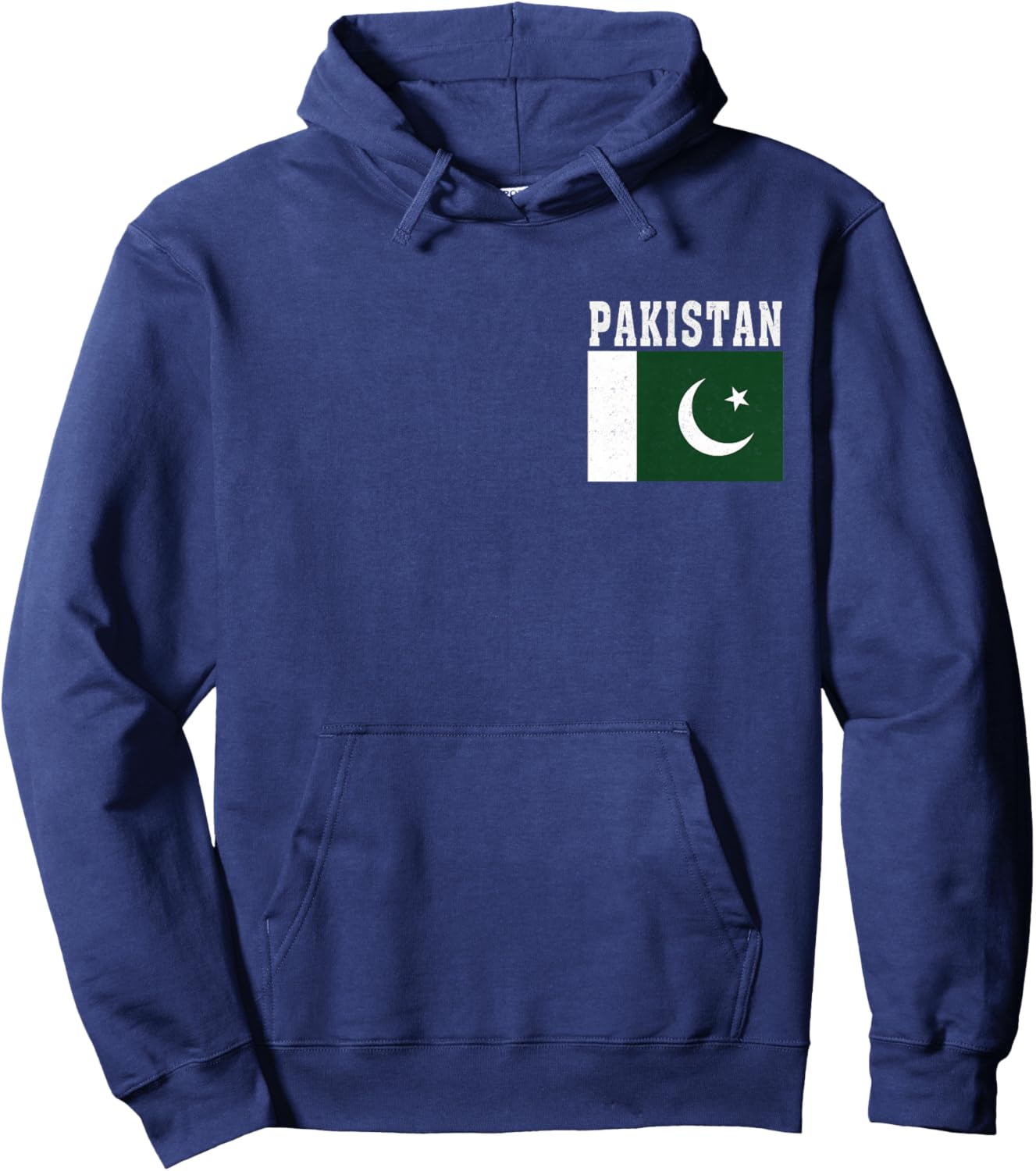 Pakistan Flag Patriotic National Roots Souvenir Hoodie - Hoodie | Navy