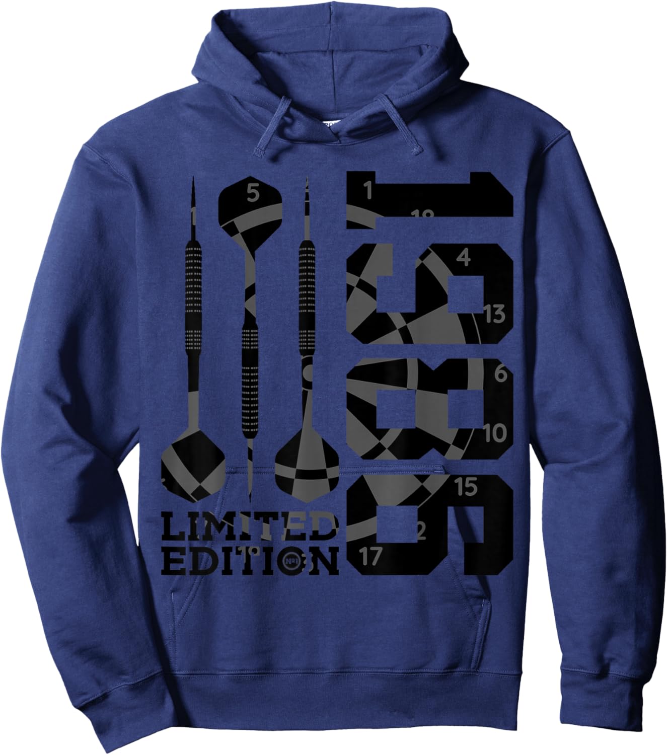 Limited Edition 1986 Darts 40th Birthday Hoodie - Hoodie | Navy