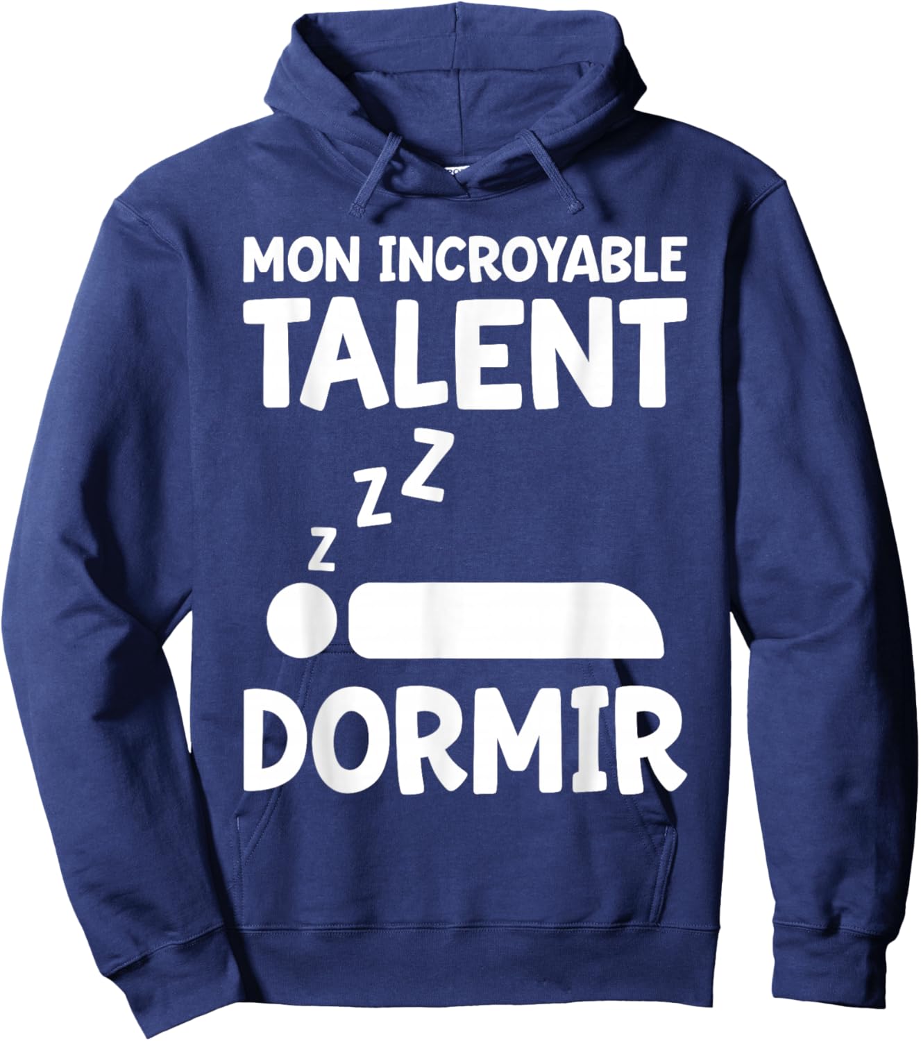 Humor Talent Sleep Nap Gift Sleeper Hoodie - Hoodie | Navy