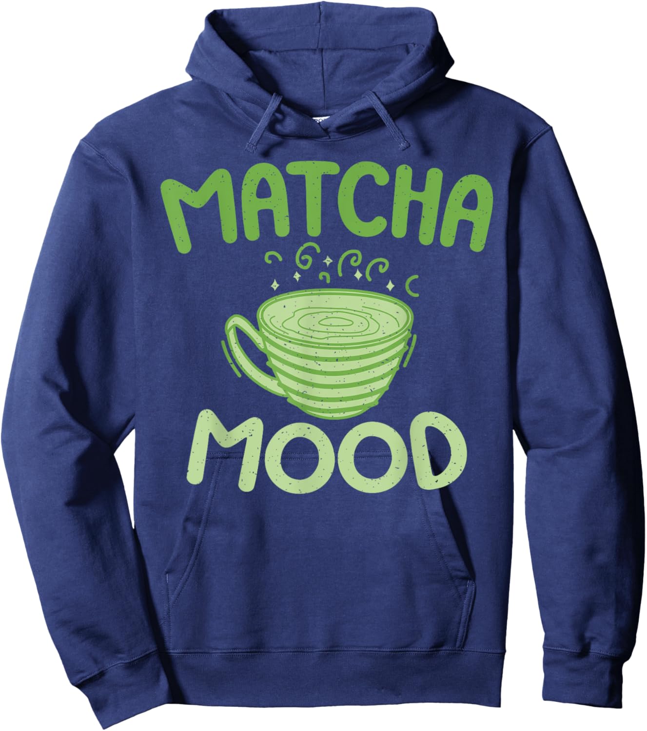 Matcha Mood Matcha Hoodie - Hoodie | Navy