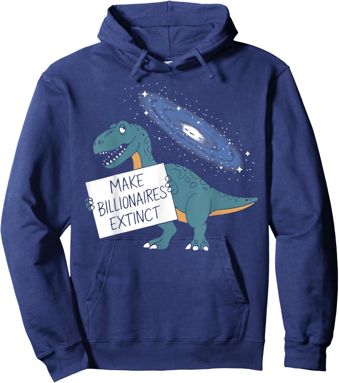 Billionaires Extinct Hoodie - Hoodie | Navy