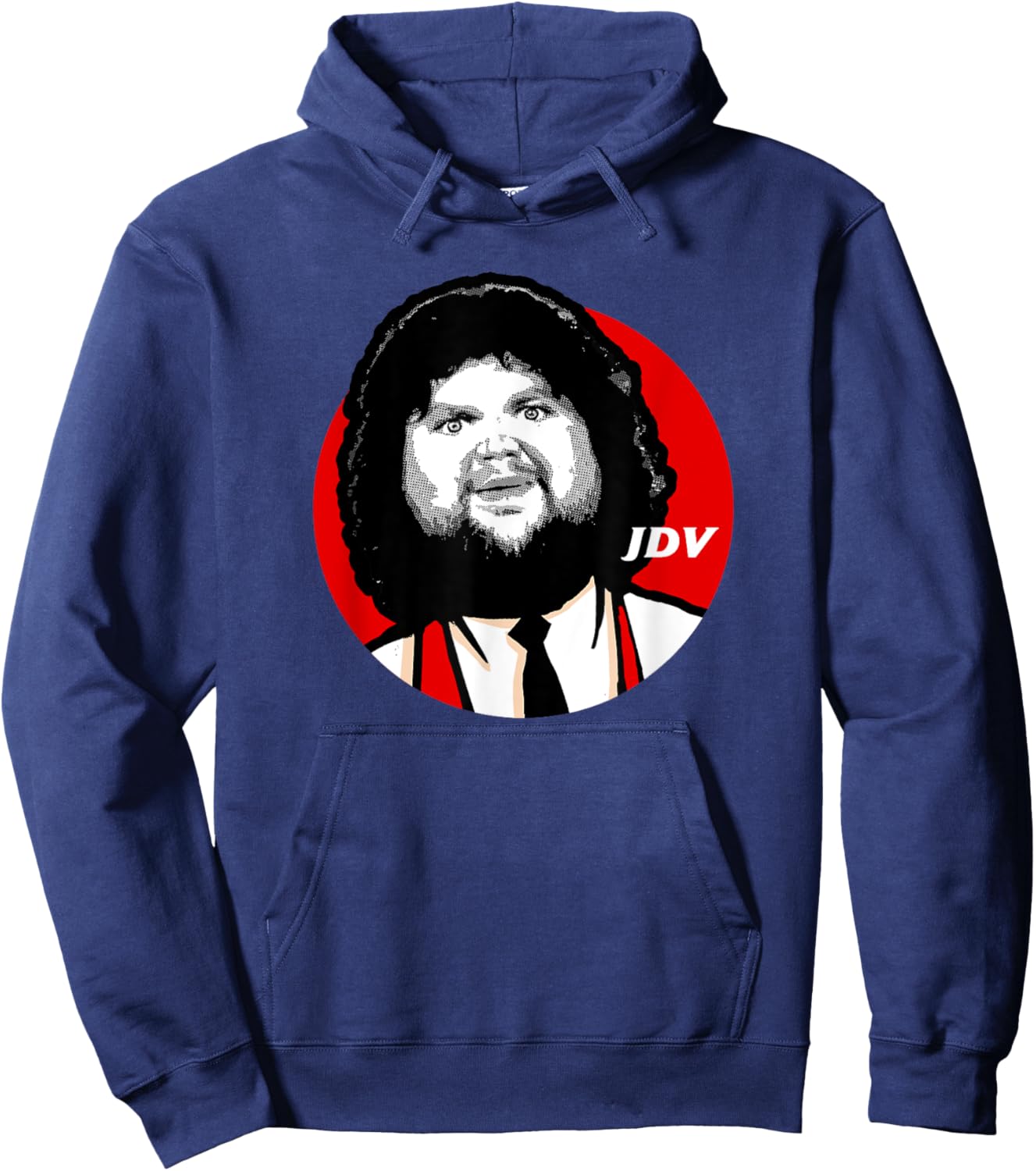 Vance Face Meme JDV Hoodie - Hoodie | Navy