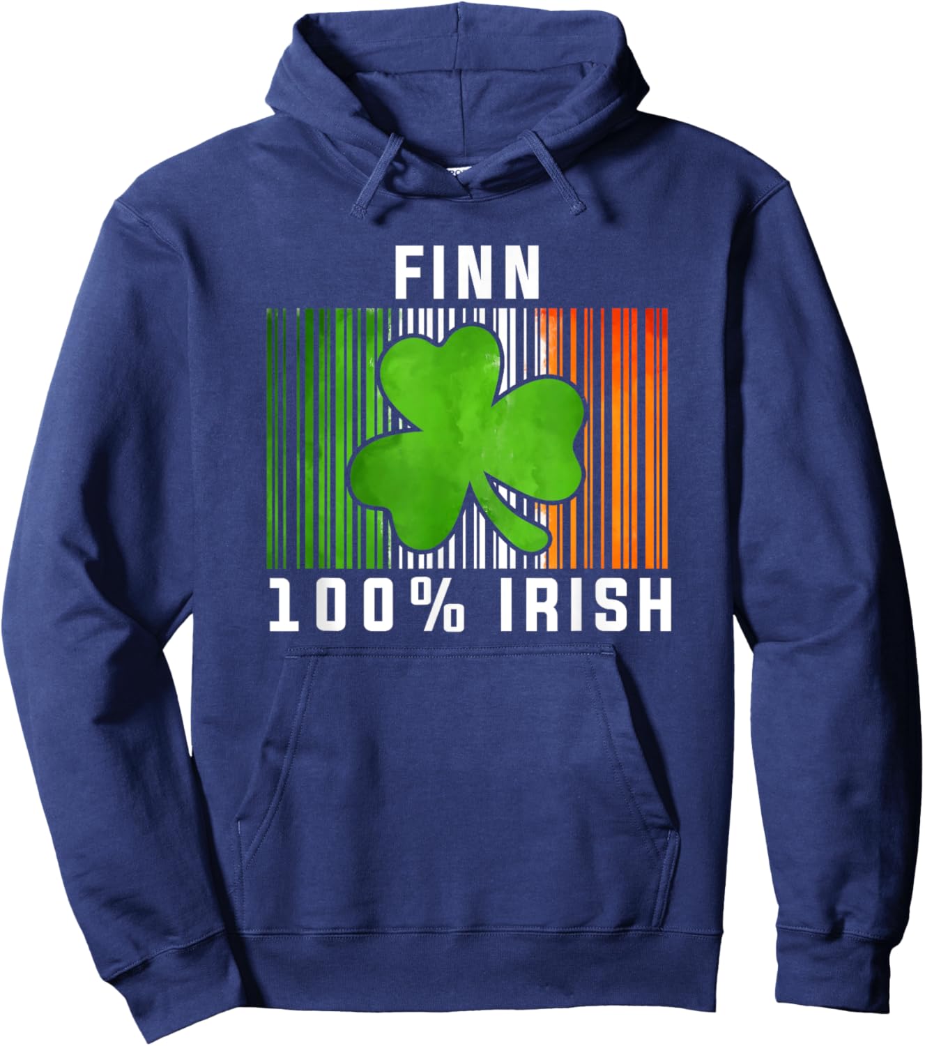 Finn Irish Family Name Hoodie - Hoodie | Navy