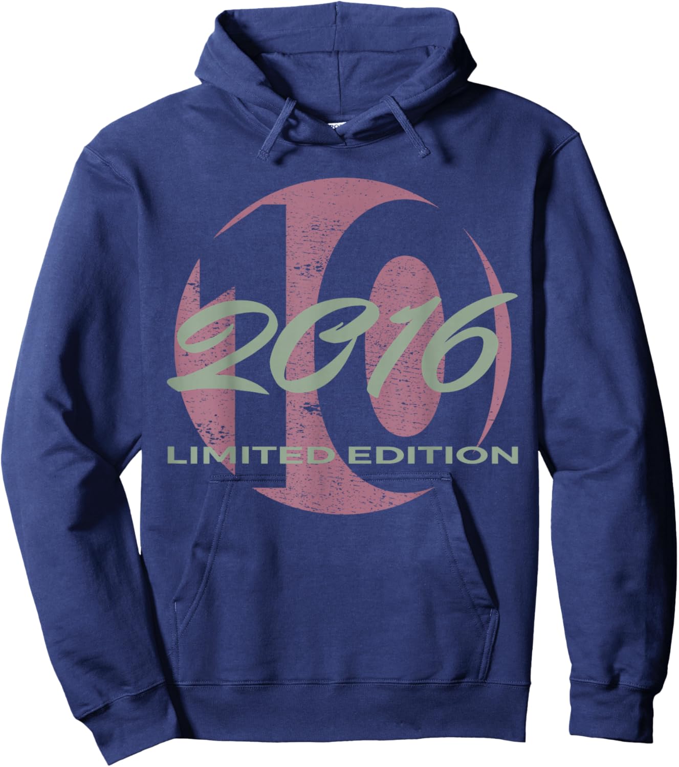 10th Birthday Girl Boy 10 Years 2016 Funny Gift Hoodie - Hoodie | Navy
