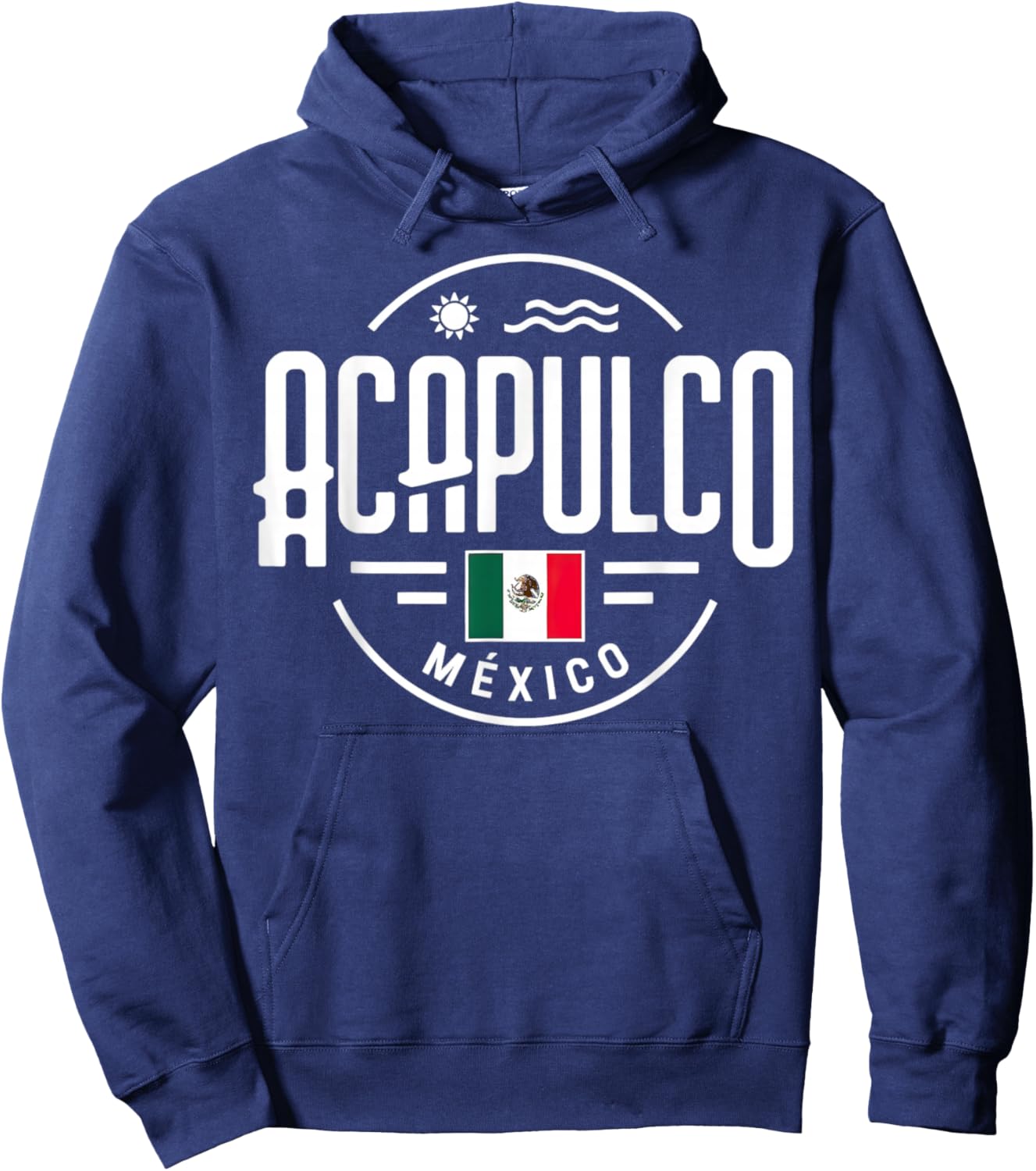 Acapulco México City Mexico Beach Sun Hoodie - Hoodie | Navy