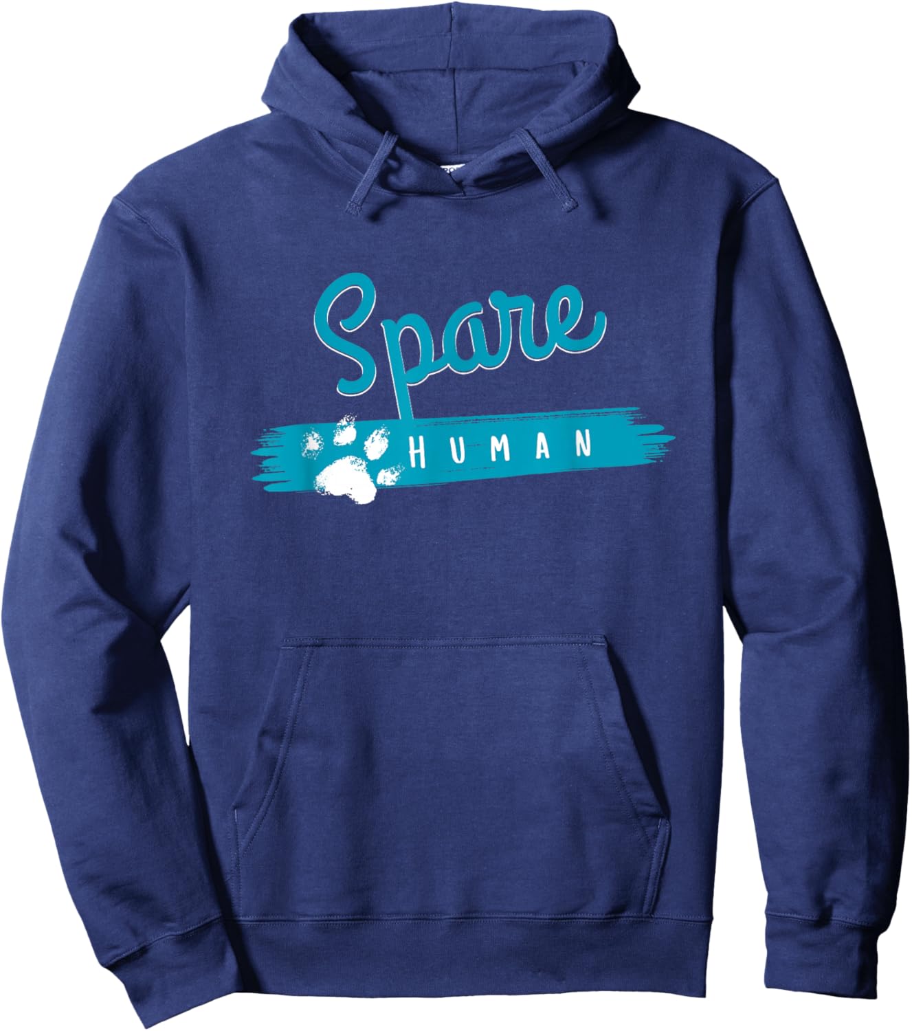 Spare Human Funny Pet Lover Hoodie - Hoodie | Navy