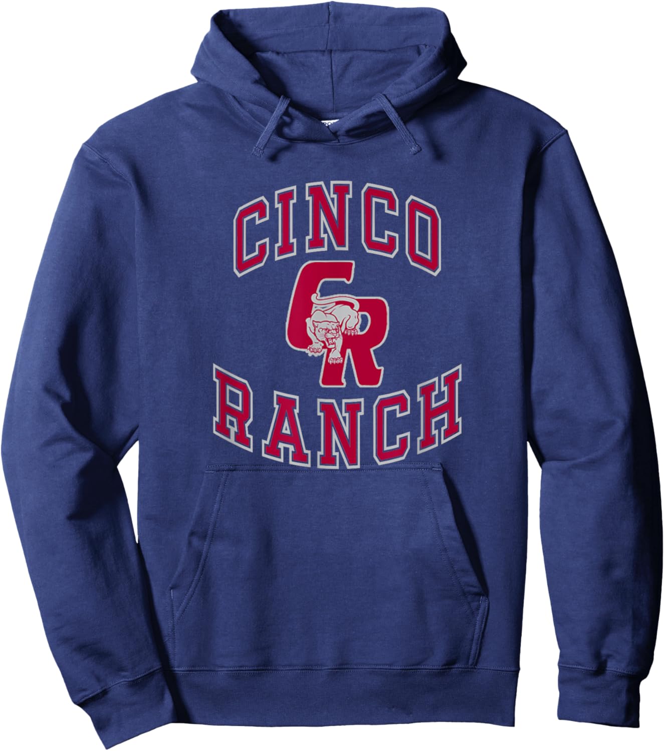 Cinco Ranch High School Cougars Hoodie - Hoodie | Navy