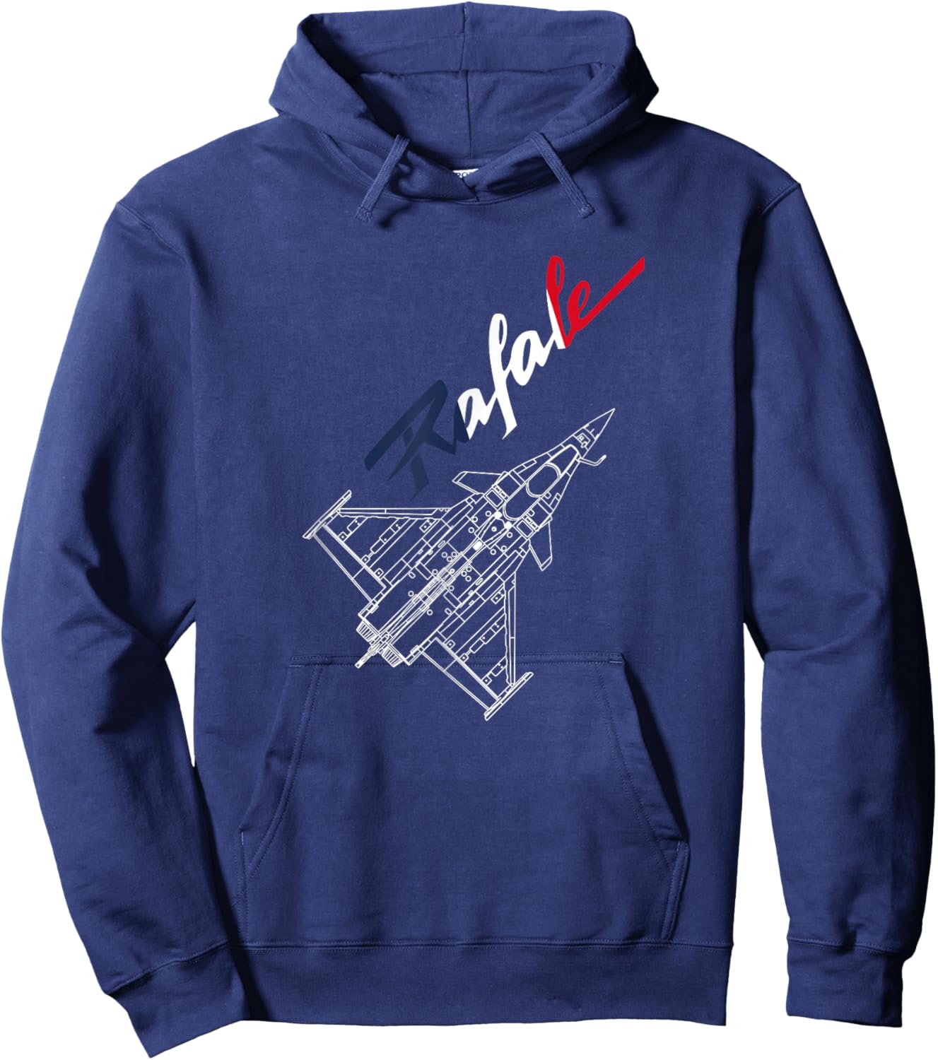 Dassault Rafale French Flag Hoodie - Hoodie | Navy