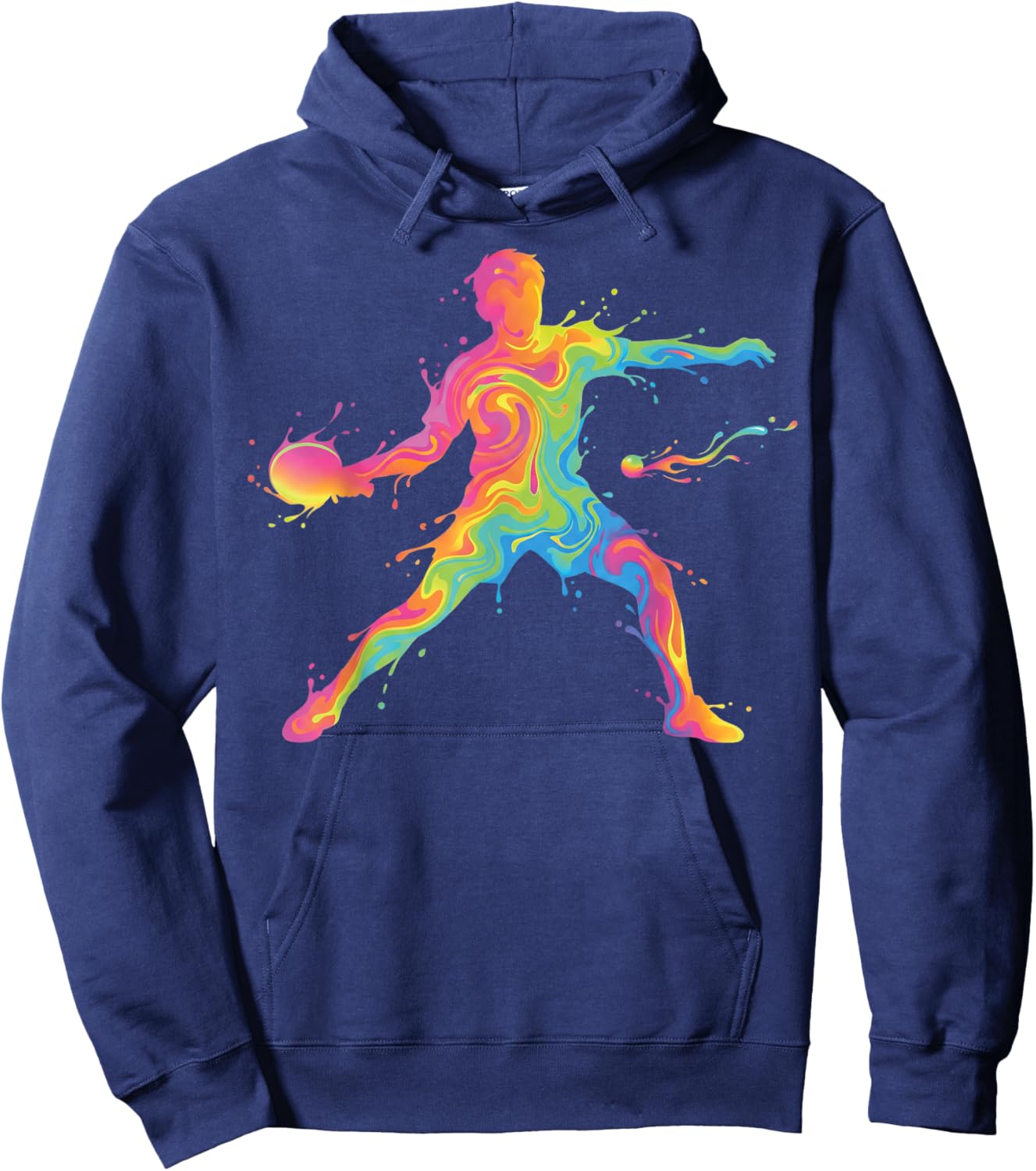 Table Tennis Ping Pong Men Kids Boys Hoodie - Hoodie | Navy