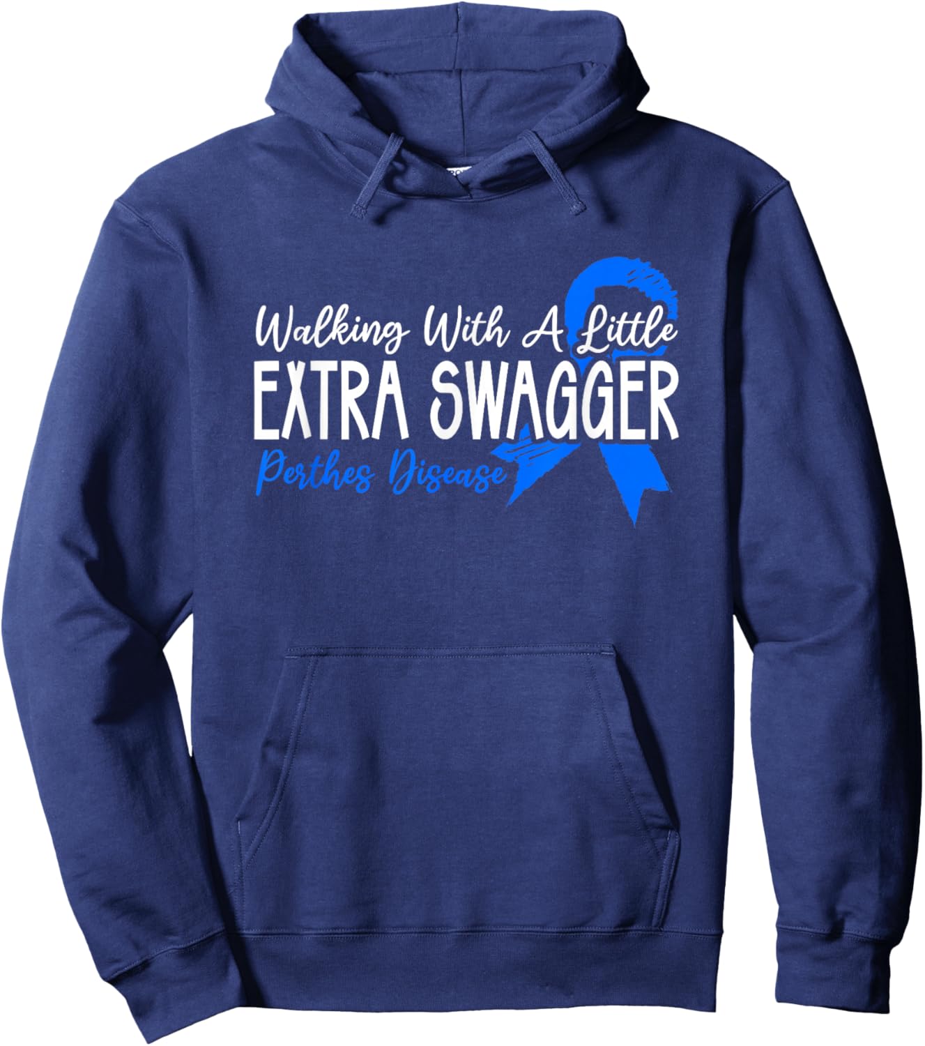Perthes Disease Leg Calves Perthes Disease Hoodie - Hoodie | Navy