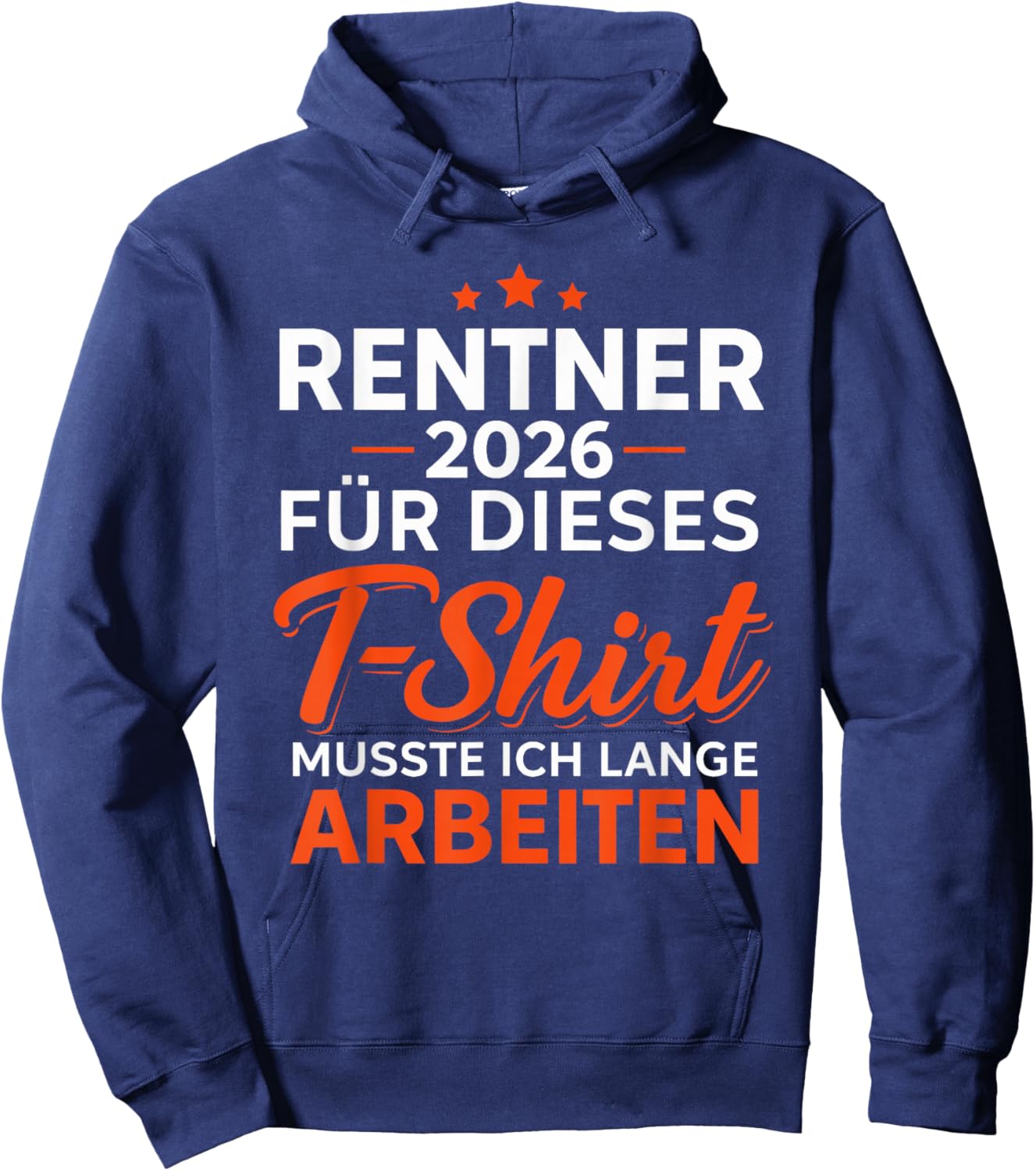 Pension 2026 Retirement Pension Retired Hoodie - Hoodie | Navy