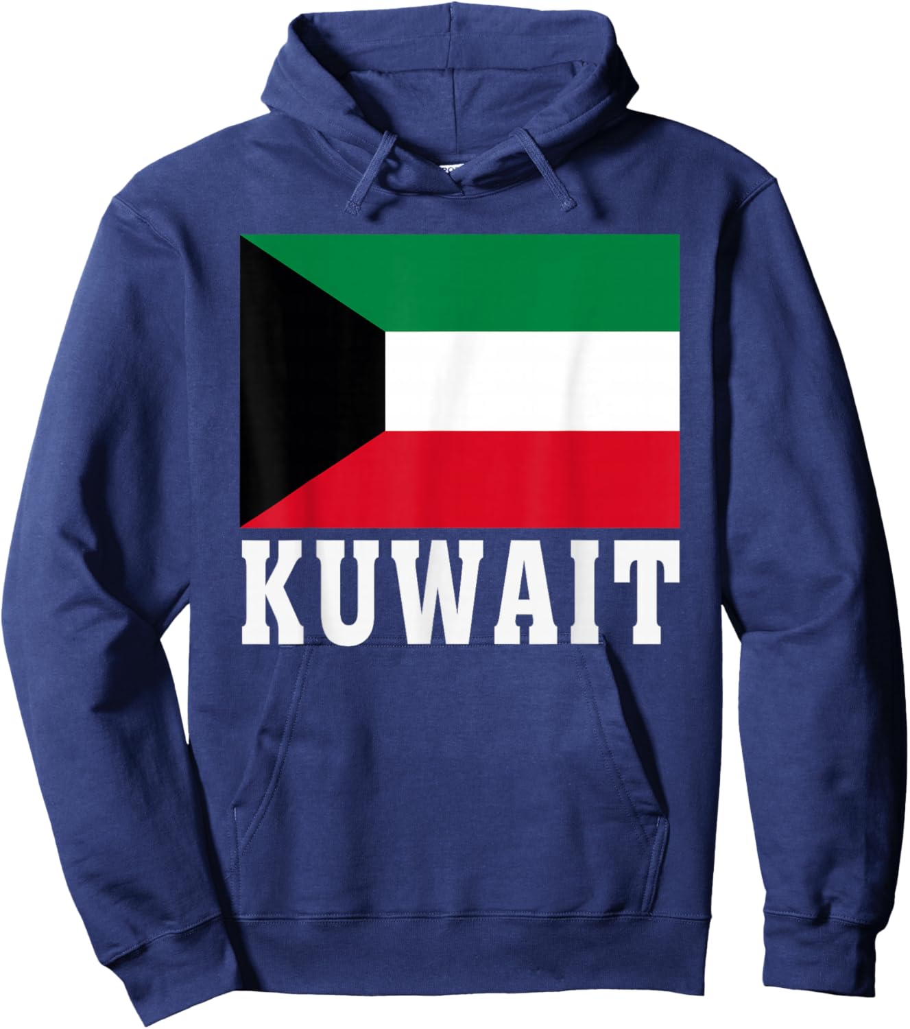 Kuwait Flag Patriotic National Roots Souvenir Hoodie - Hoodie | Navy