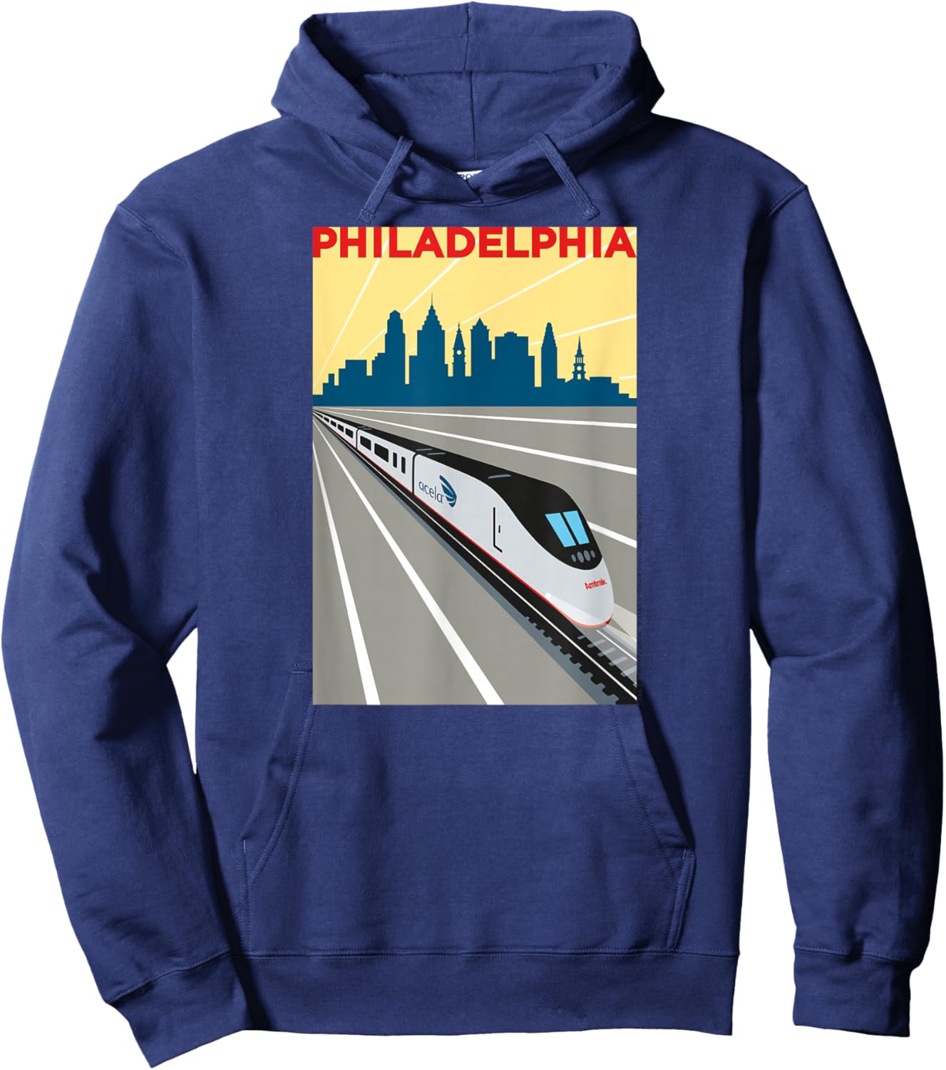 Acela (Philadelphia) Hoodie - Hoodie | Navy