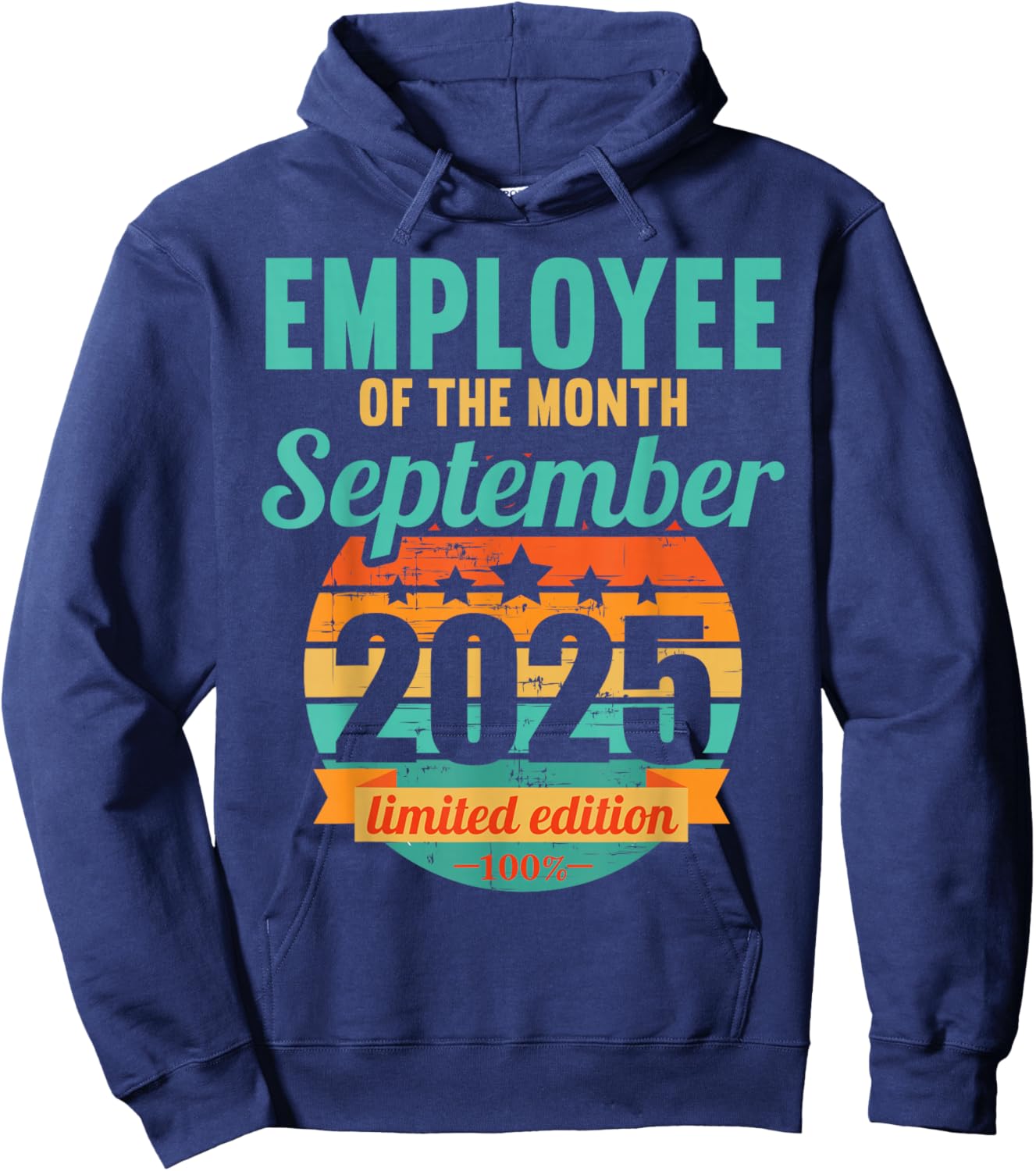 Employee of the Month September 2025 Hoodie - Hoodie | Navy