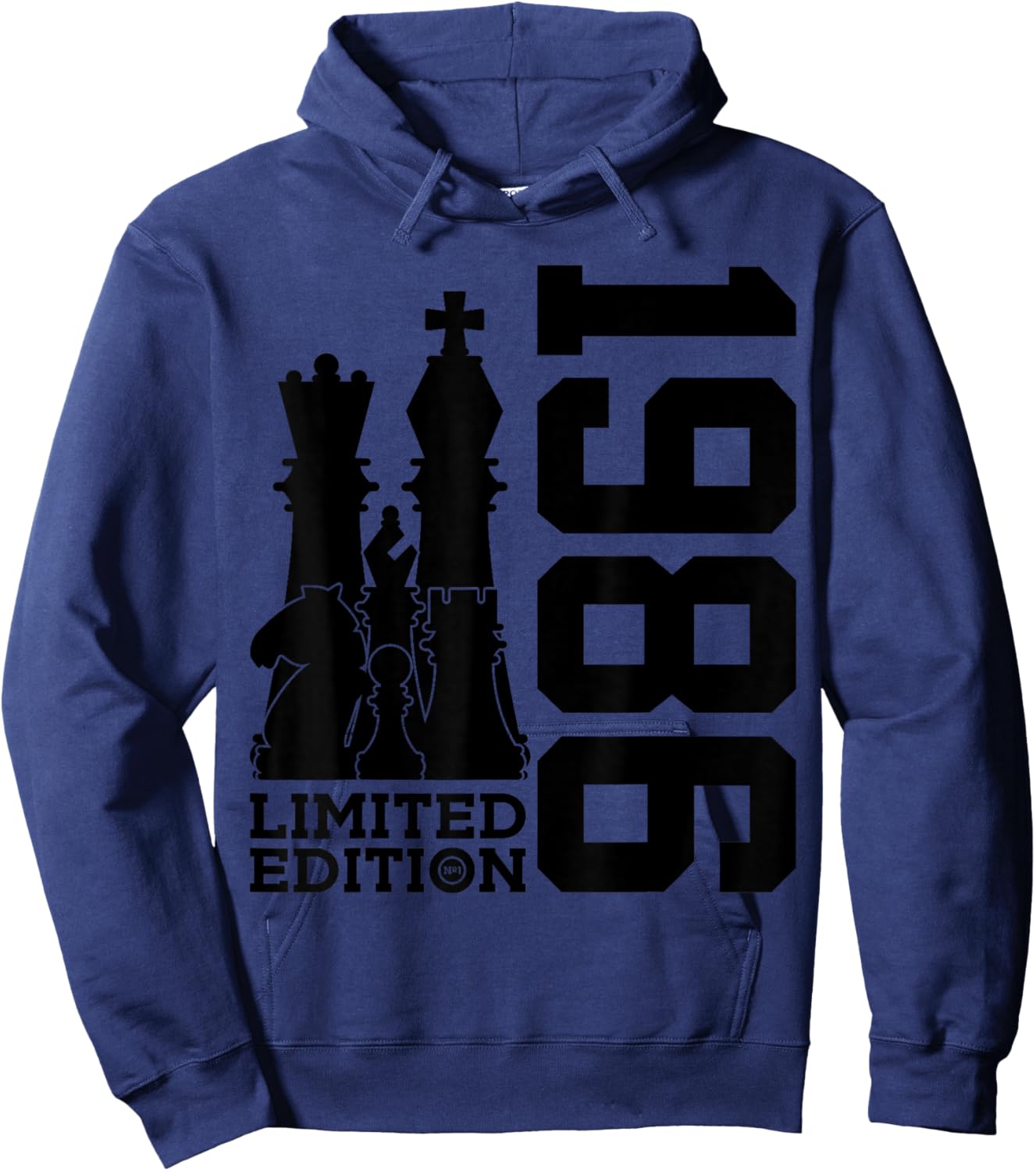 Édition limitée 1986 40 échecs 40e Anniversaire Hoodie - Hoodie | Navy