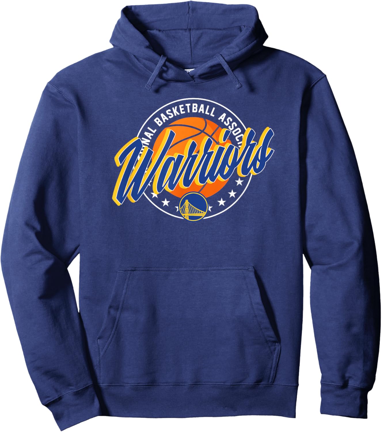 Ballon Officiel de la NBA Golden State Warriors Hoodie - Hoodie | Navy